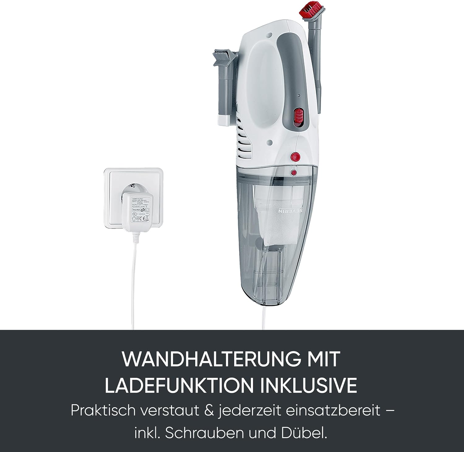 Thumbnail 3 de SEVERIN S'POWER home & car 3-in-1 Akku-Handstaubsauger HV 7144