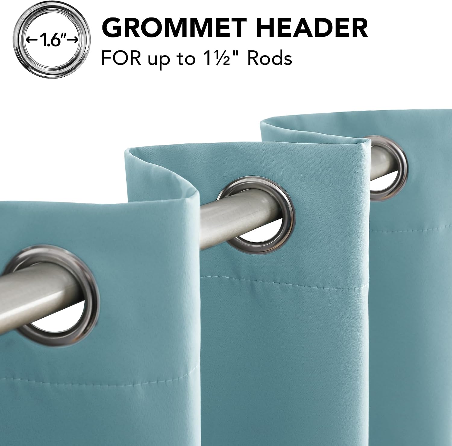 Thumbnail 6 de Deconovo Blackout Curtain, 52W x 84L