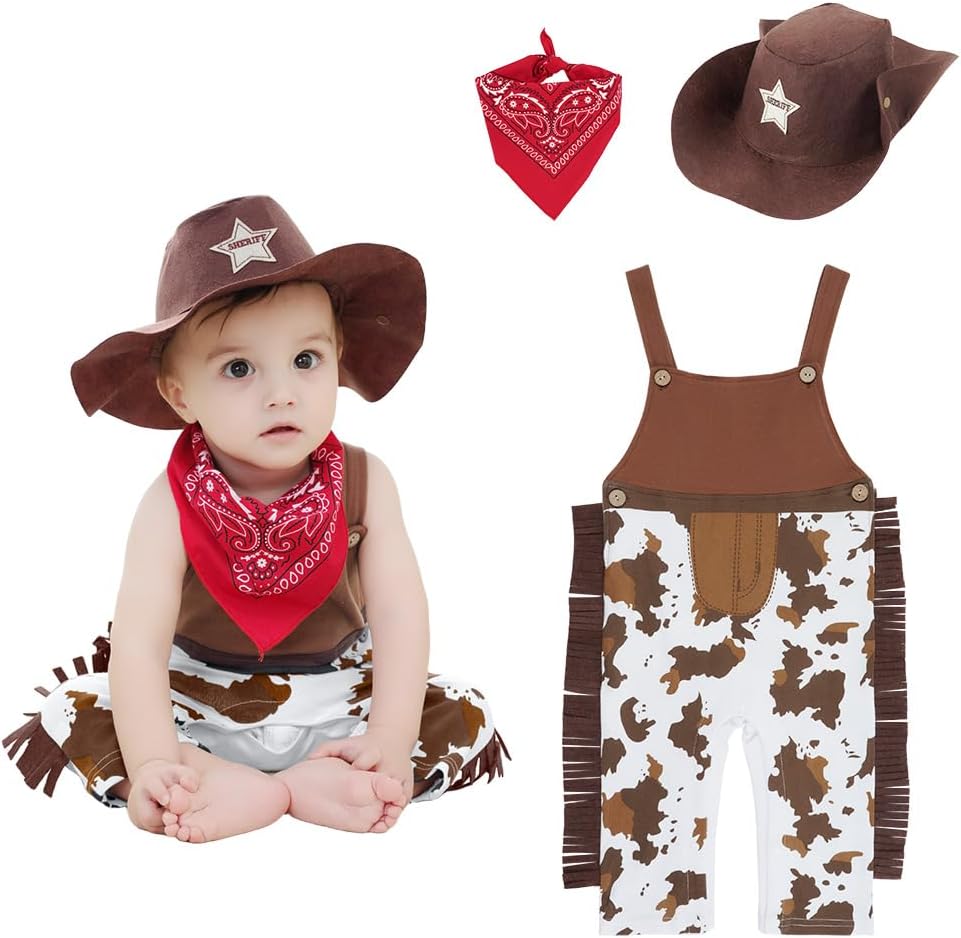 Detalle de Vicloon Cowboy KostĂŒm Set 0-36 Monate đ¶