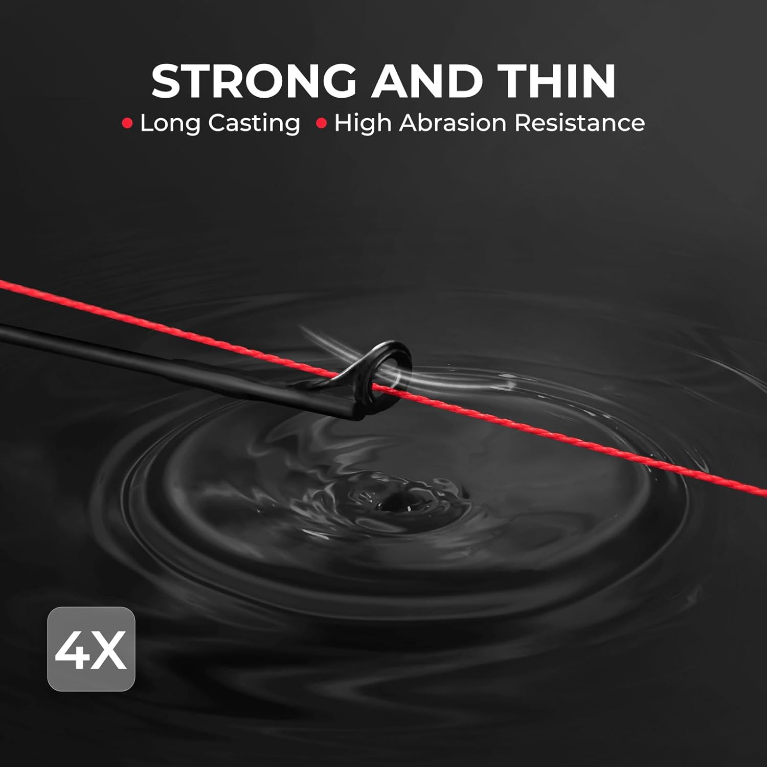 Thumbnail 2 de KastKing Superpower ColorShield Braided Fishing Line (solution dyed UHMWPE) for colorfast sensitivity