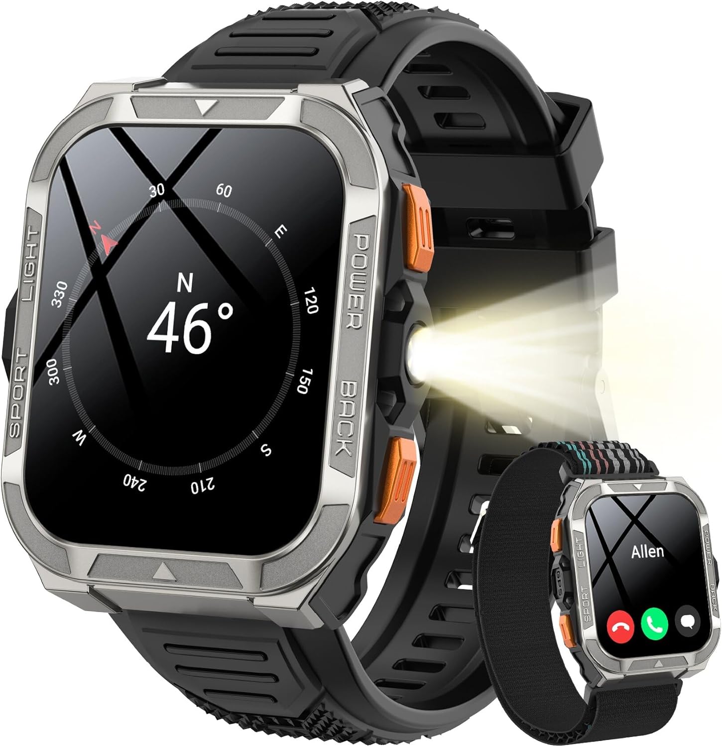 Detalle de Blackview Reloj Inteligente Militar W80Pro