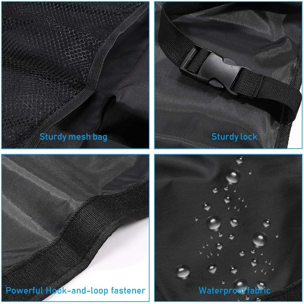 Thumbnail 5 de URAQT Kofferraum Organizer Auto (100 x 45 cm) – wasserdichte Aufbewahrungstasche für SUV, Schwarz
