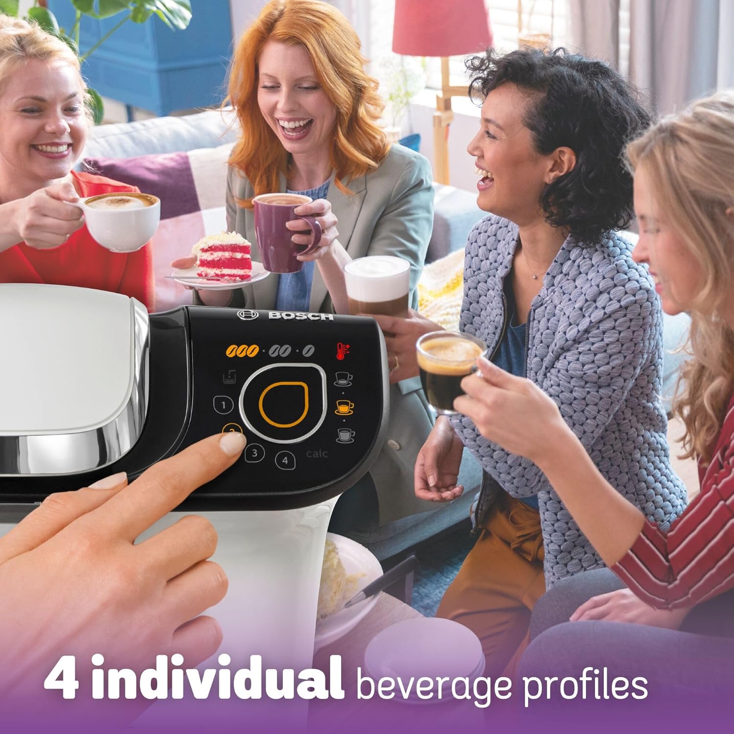 Thumbnail 6 de Tassimo by Bosch My Way 2 TAS6504GB Coffee Machine – A practical, personalised brewer for everyday brews