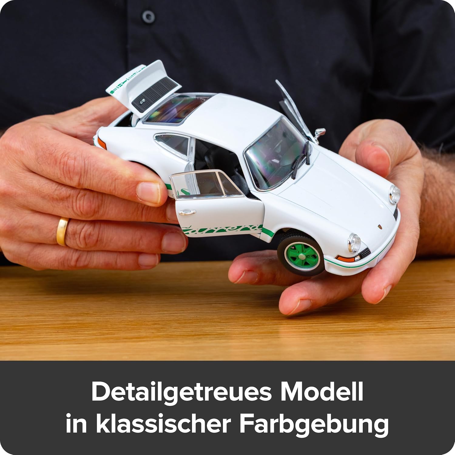 Thumbnail 5 de Franzis 67267 – Porsche 911 Carrera RS 2.7 Build Your Legend: kit modélisme détaillé avec son et LED