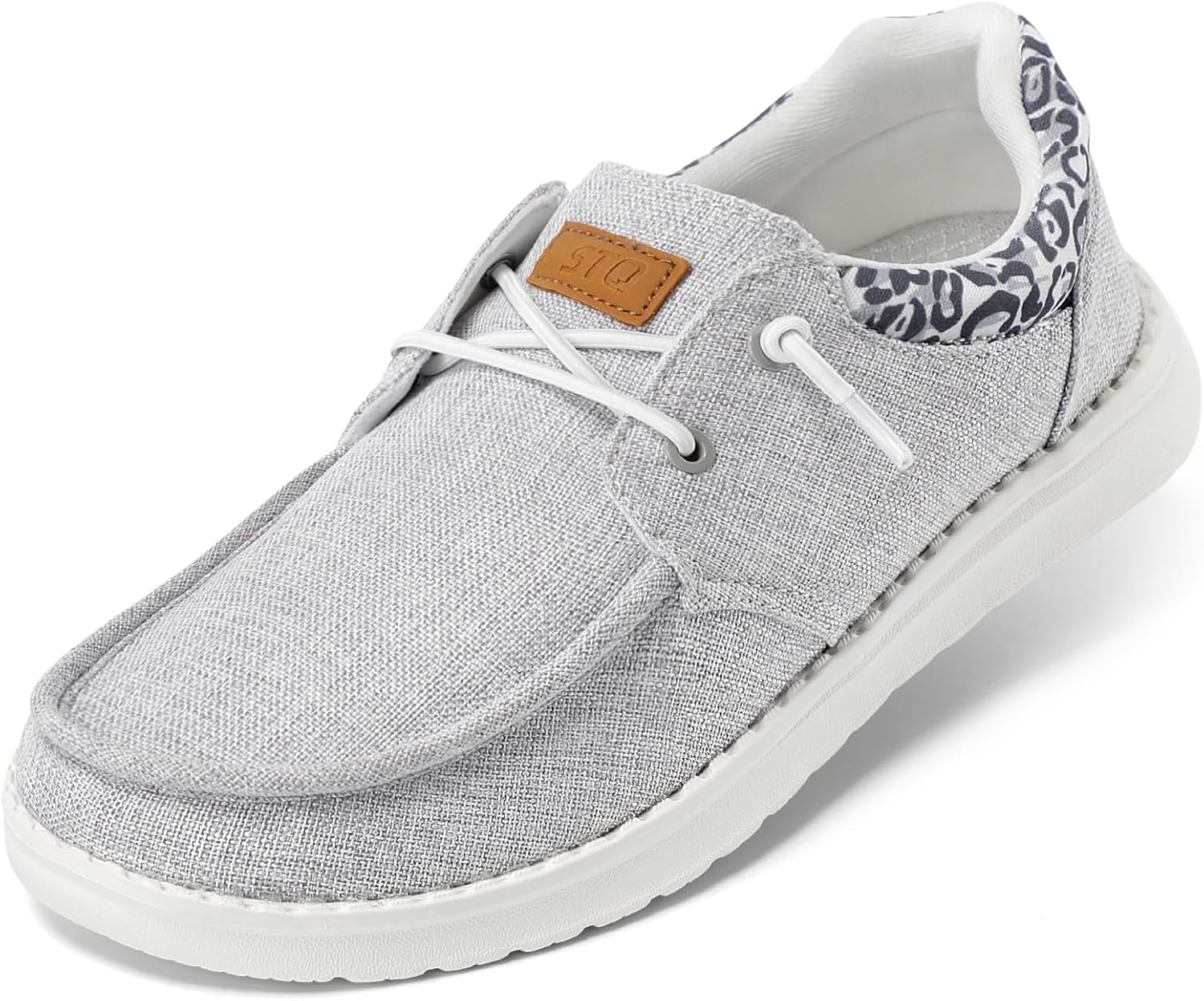 Detalle de STQ Women's Lace Up Loafers 5 oz