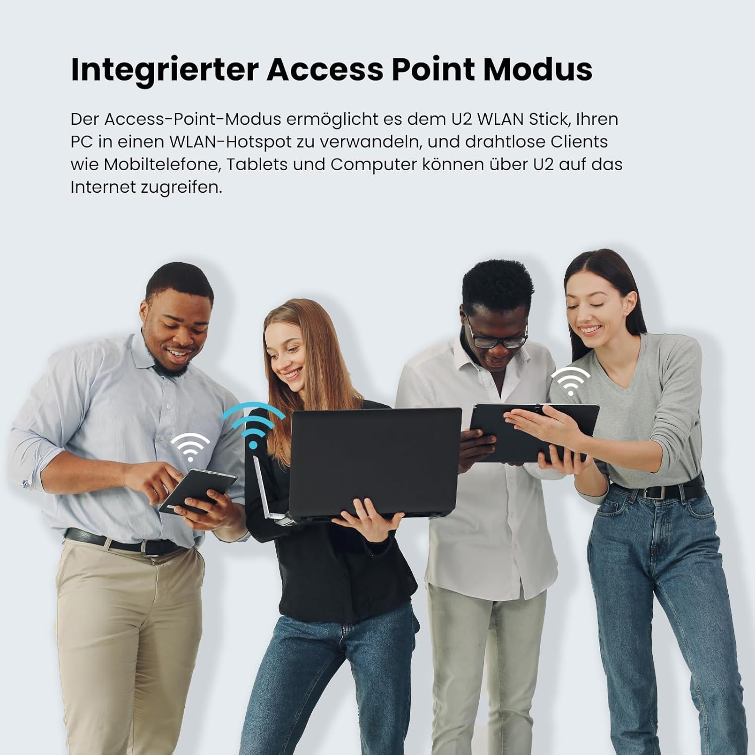 Thumbnail 6 de Tenda AX300 U2 WLAN USB Stick 286Mbit/s