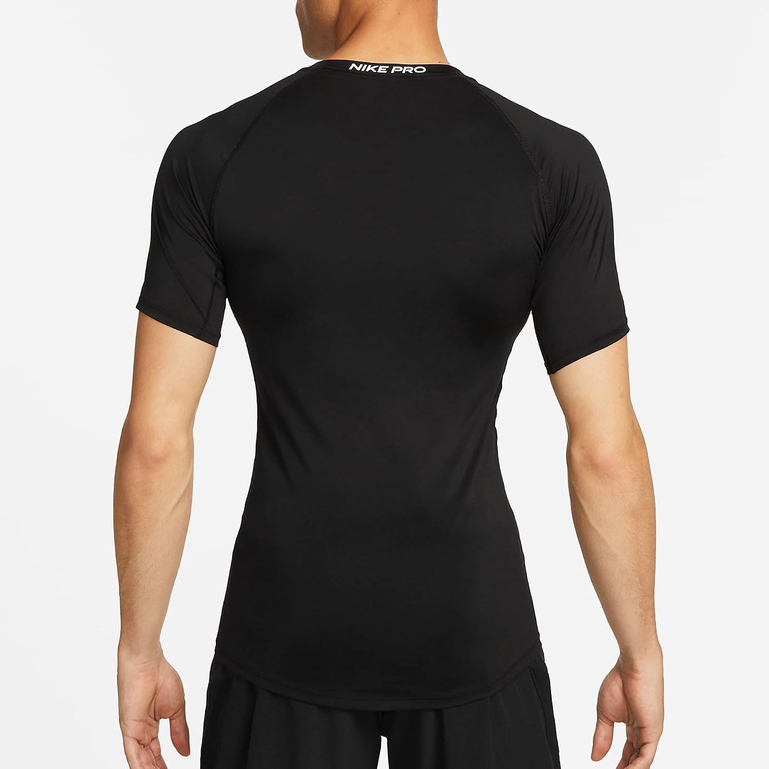 Detalle 2 de Nike FB7932-010 Pro Dri-FIT – męska koszulka treningowa, elastyczna i dopasowana