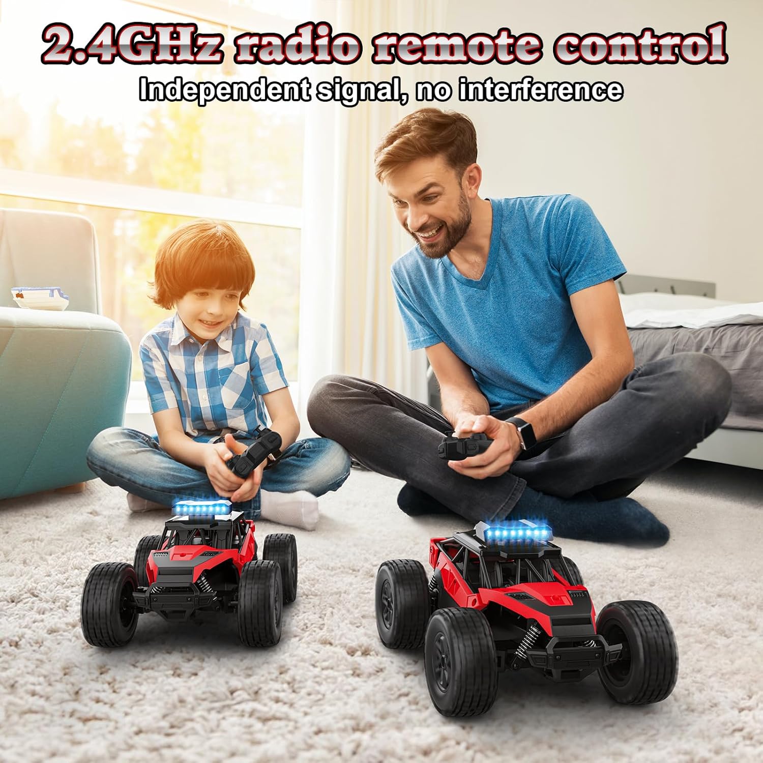 Thumbnail 4 de Monster Truck RC todoterreno 22 km/h coche teledirigido