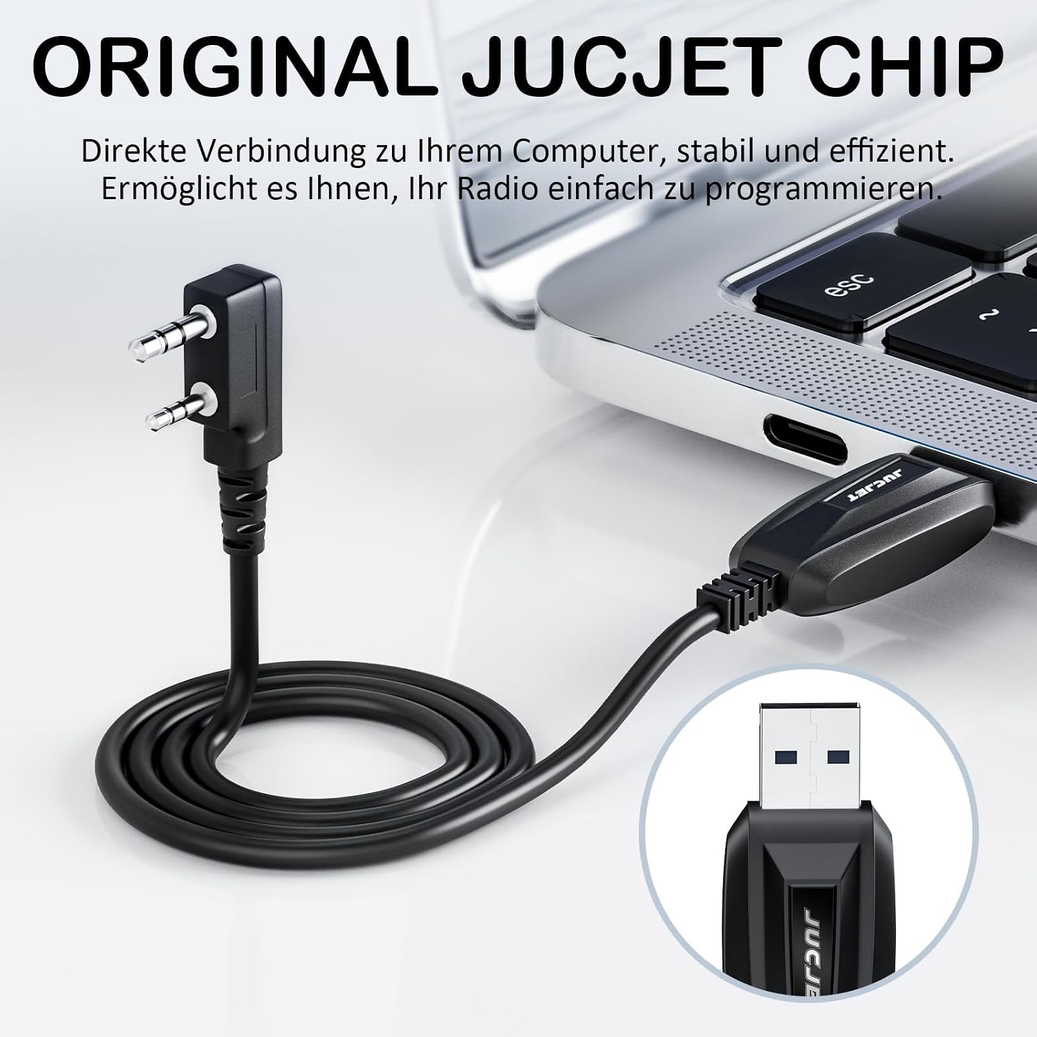 Detalle de Cavo di programmazione USB 2 pin per walkie