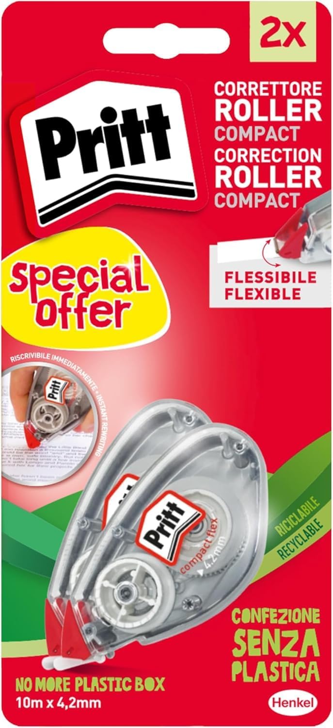 Pritt Flex Roller correttore a nastro 4,2 mm x 10 m 🖊