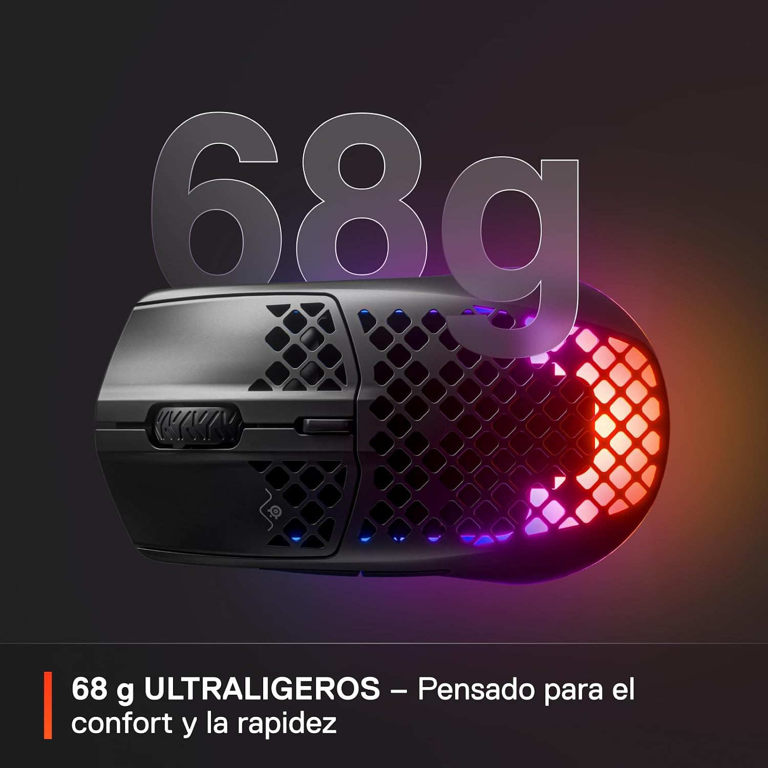 Thumbnail 4 de SteelSeries Aerox 3 Wireless - Ratón gaming ultraligero
