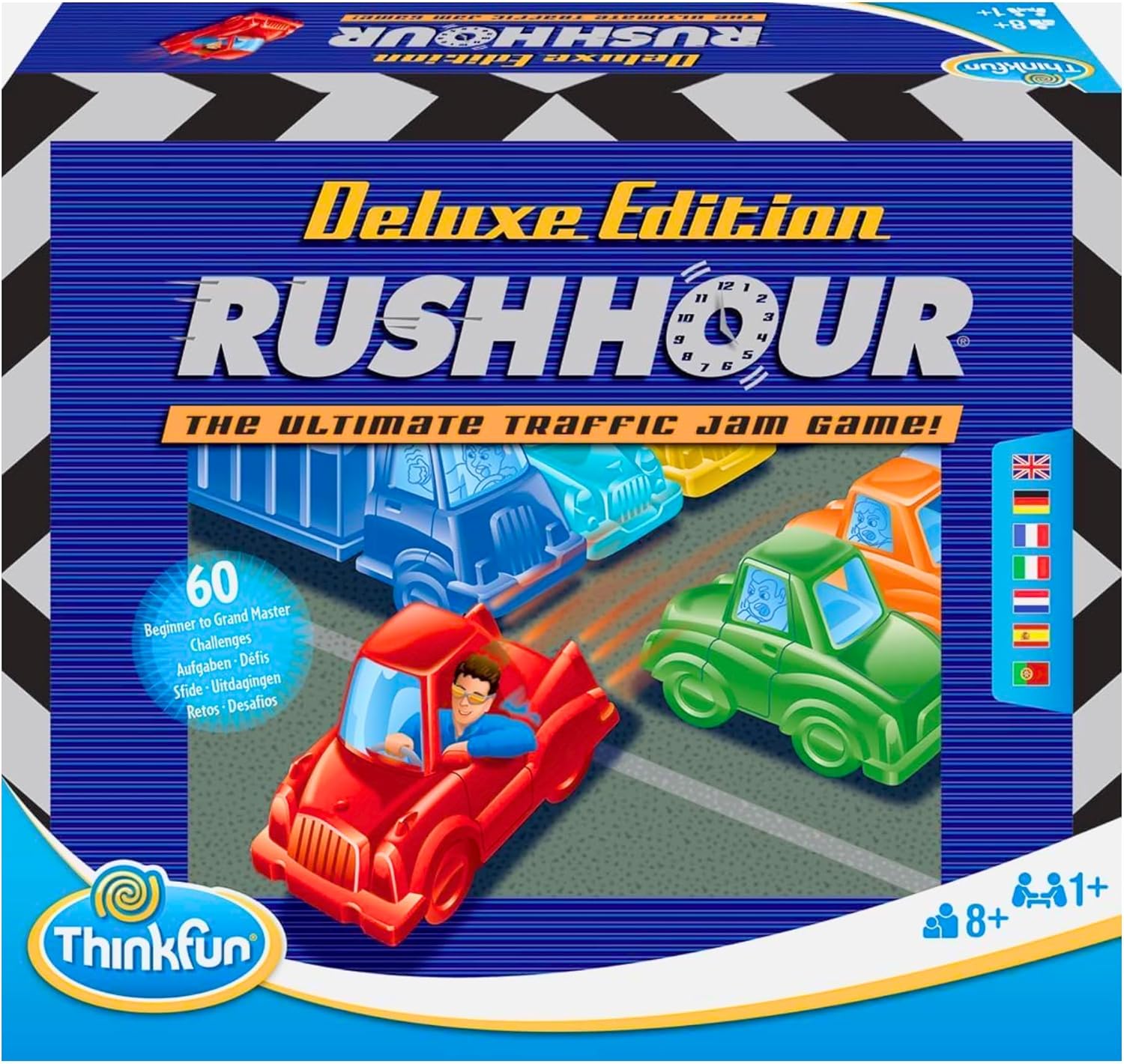 Detalle de Thinkfun Rush Hour Deluxe – Jeu de logique et casse-tête, édition Deluxe Ravensburger 76438
