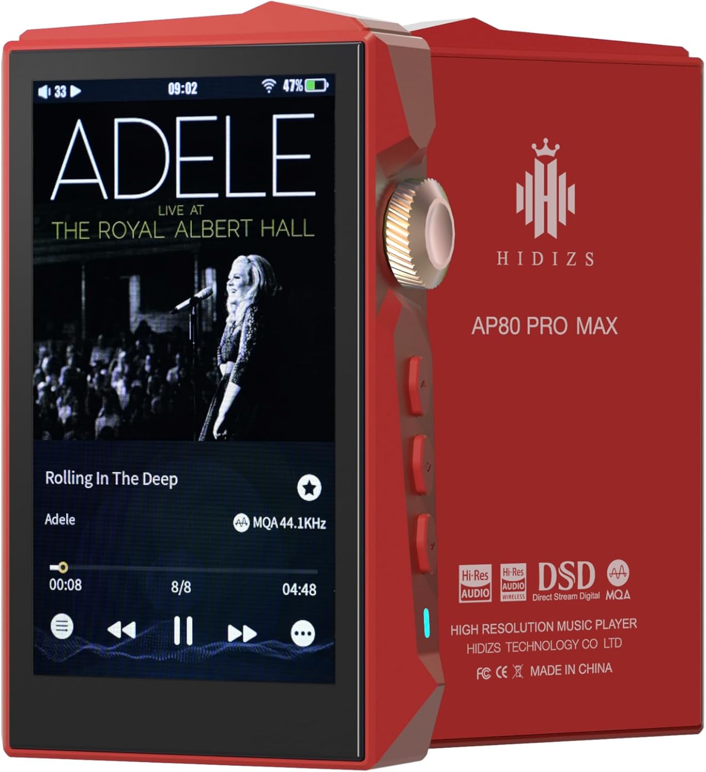 Detalle 2 de HIDIZS AP80 Pro MAX: A considered take on a high‑res portable player