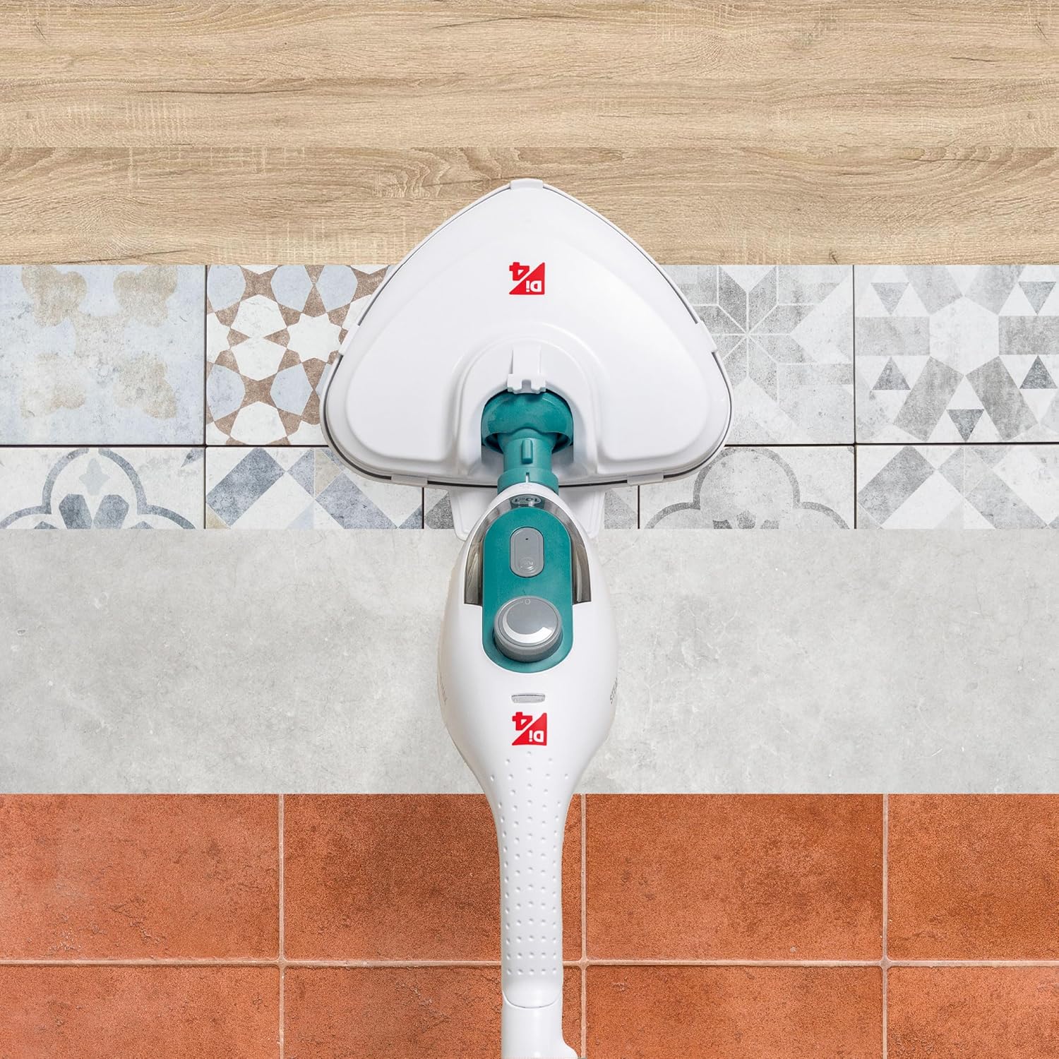 Detalle 2 de Di4 Steamclean Multi10 Max scopa a vapore multifunzione 10 in 1, 1500 W