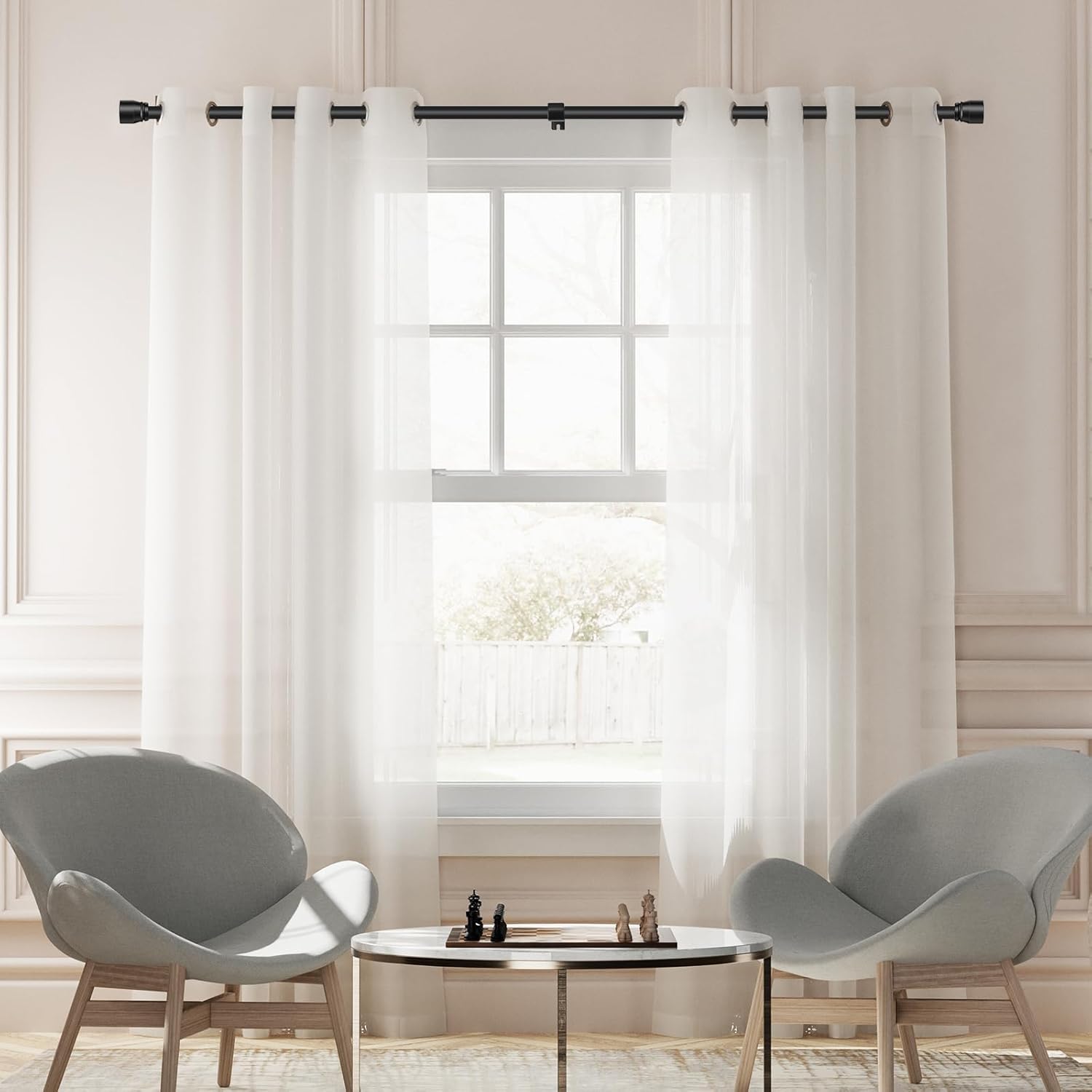 Thumbnail 5 de Hradecti 1" Curtain Rod 🪟