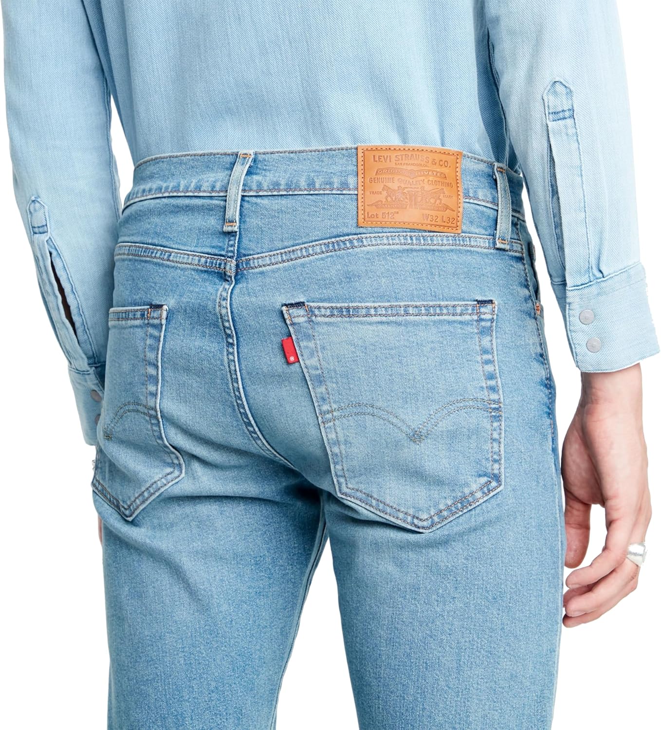 Thumbnail 2 de Levi's 512 Slim Taper Pelican Rust 32W32L