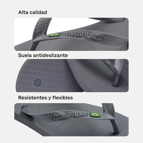 Thumbnail 3 de Havaianas Top Brasil: chanclas unisex ligeras con suela antideslizante y bandera de Brasil