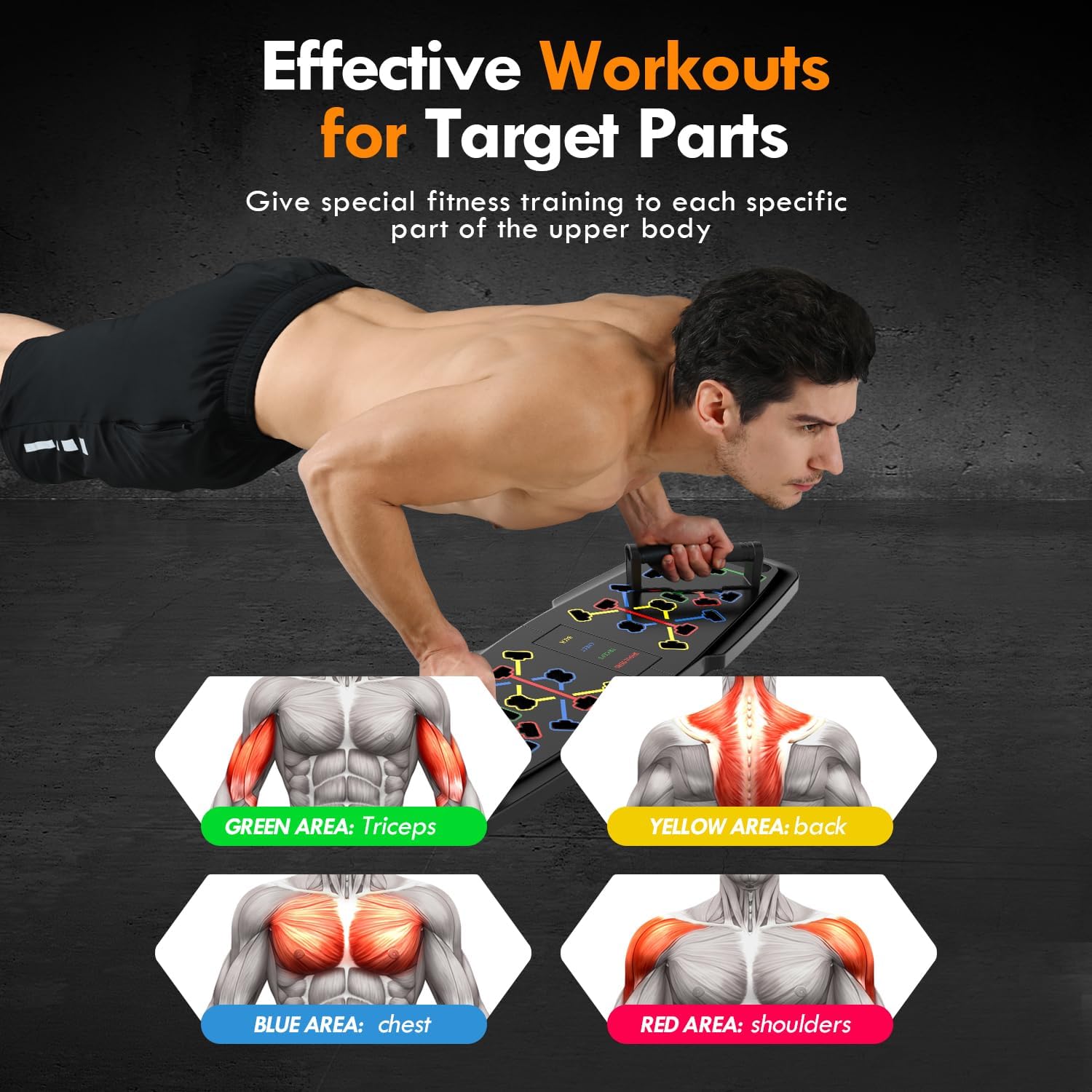 Thumbnail 1 de MQRW Push Up Board 🏋
