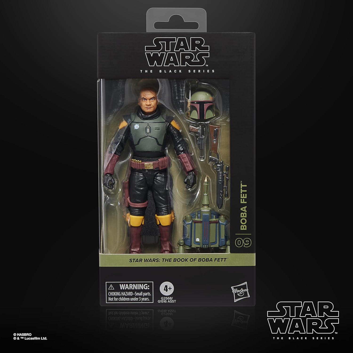 Thumbnail 1 de Star Wars The Black Series Boba Fett – Figurine collector 15 cm (Le Livre de Boba Fett)
