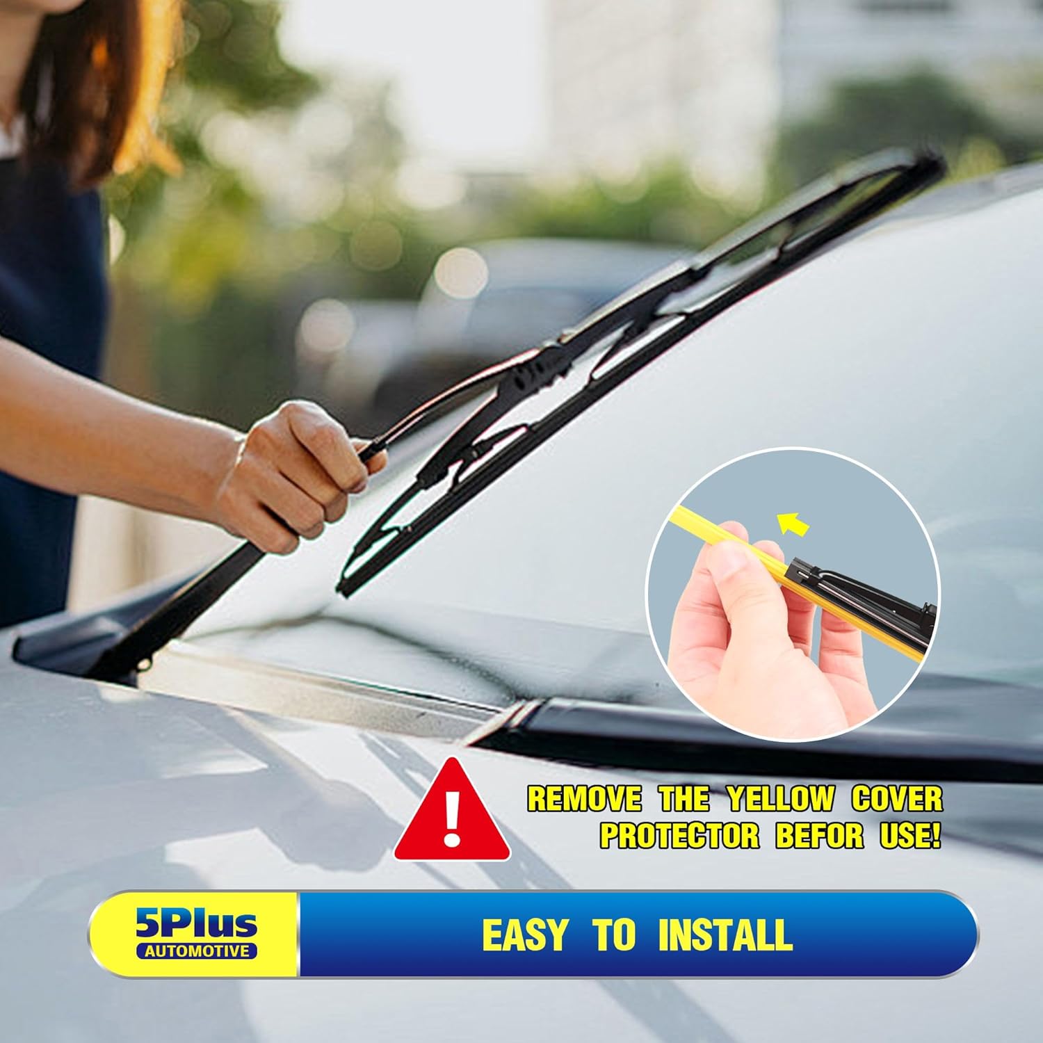 Thumbnail 4 de 5 PLUS 22" Wiper Blades 2-Pack for Ford F-Series