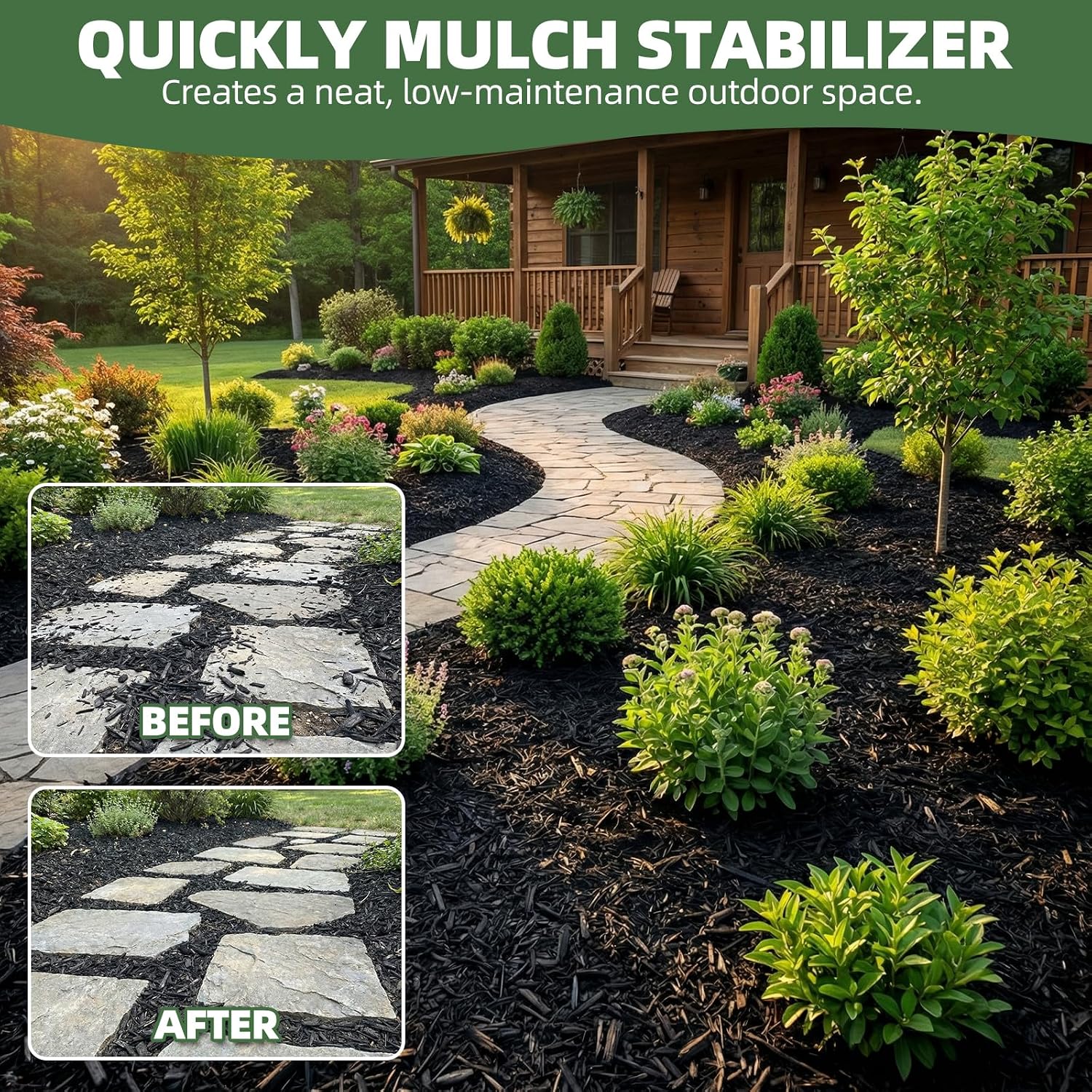 Detalle 2 de Shabebe Mulch Binder, 2 Gallons