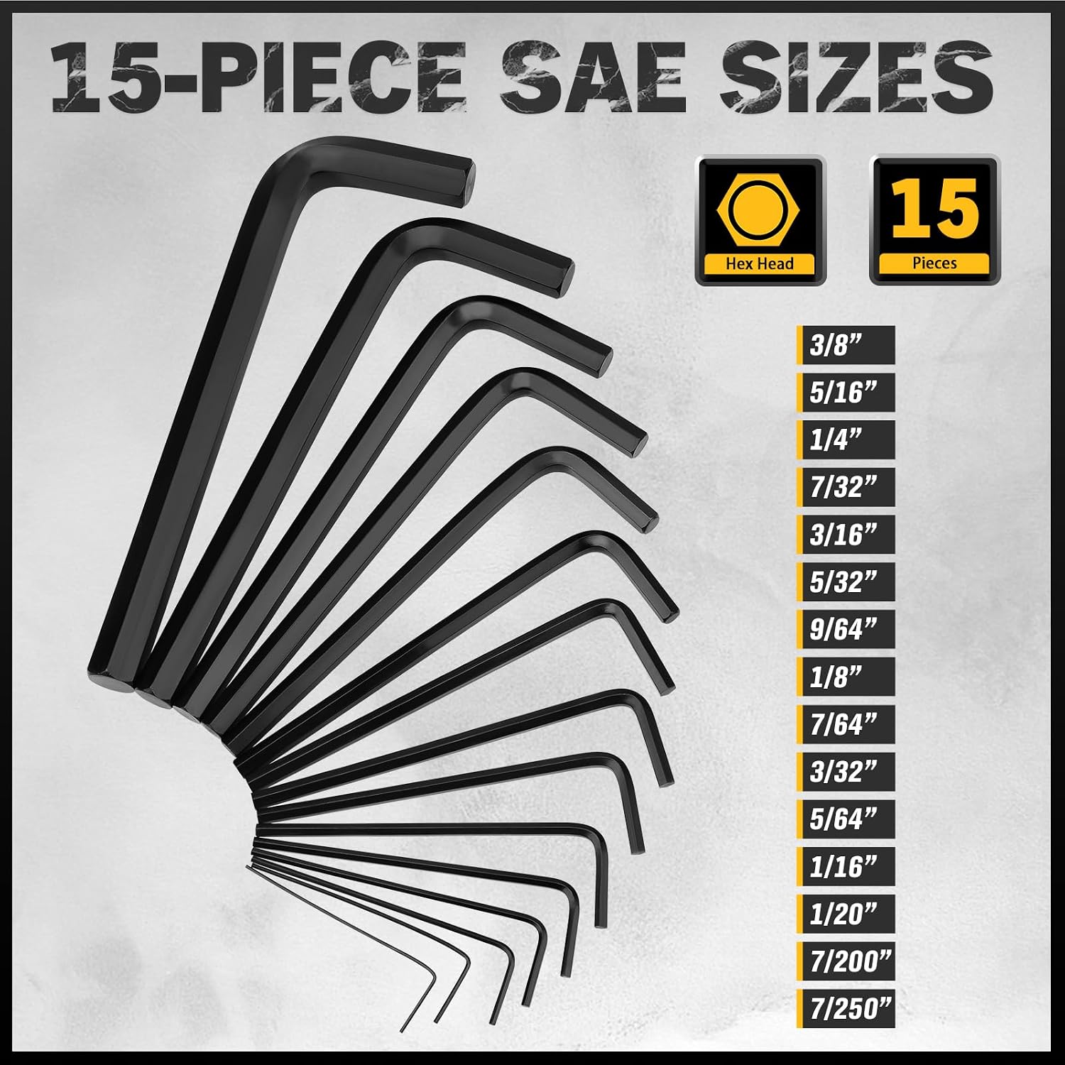 Detalle 1 de ELEAD 70084 41-Piece Hex Key and Torx Set with Torque Handle