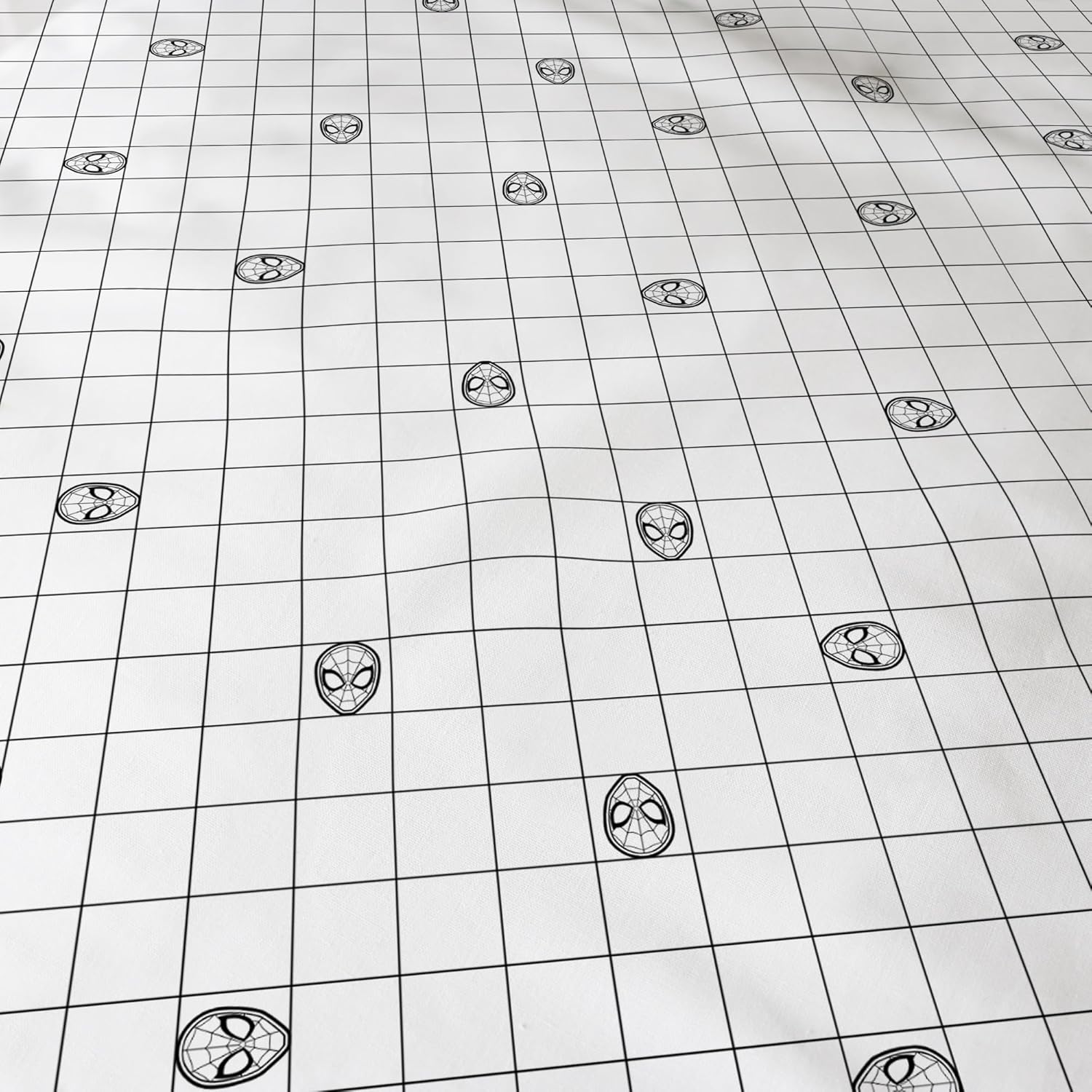 Thumbnail 6 de Parure de lit enfant Spiderman Hero en coton 100% OEKO-TEX (housse 140x200 + taie 63x63) gris