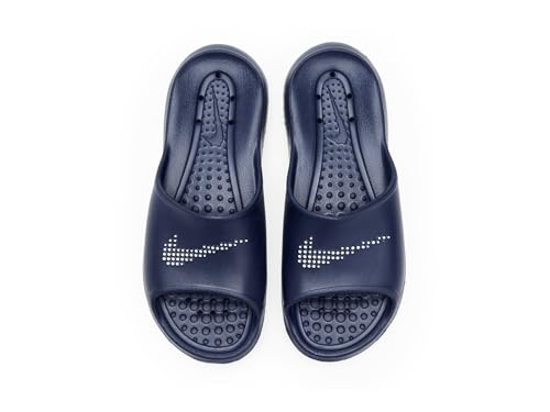 Detalle 2 de Nike Victori One: Ciabatte da spiaggia e piscina da uomo in Blu Midnight Navy White (41 EU)