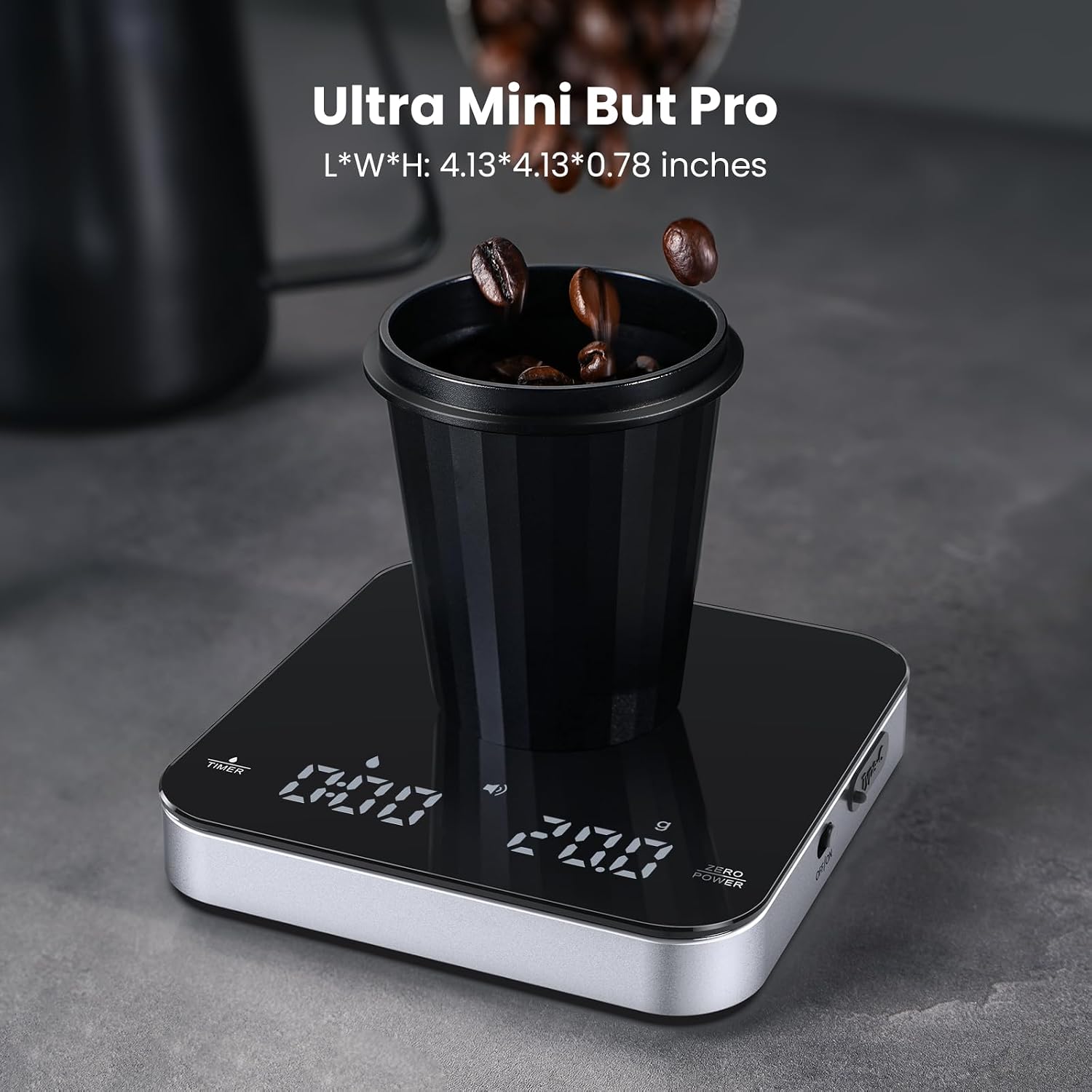 Detalle 2 de Maestri House Báscula Mini 0,1g 2kg 📏