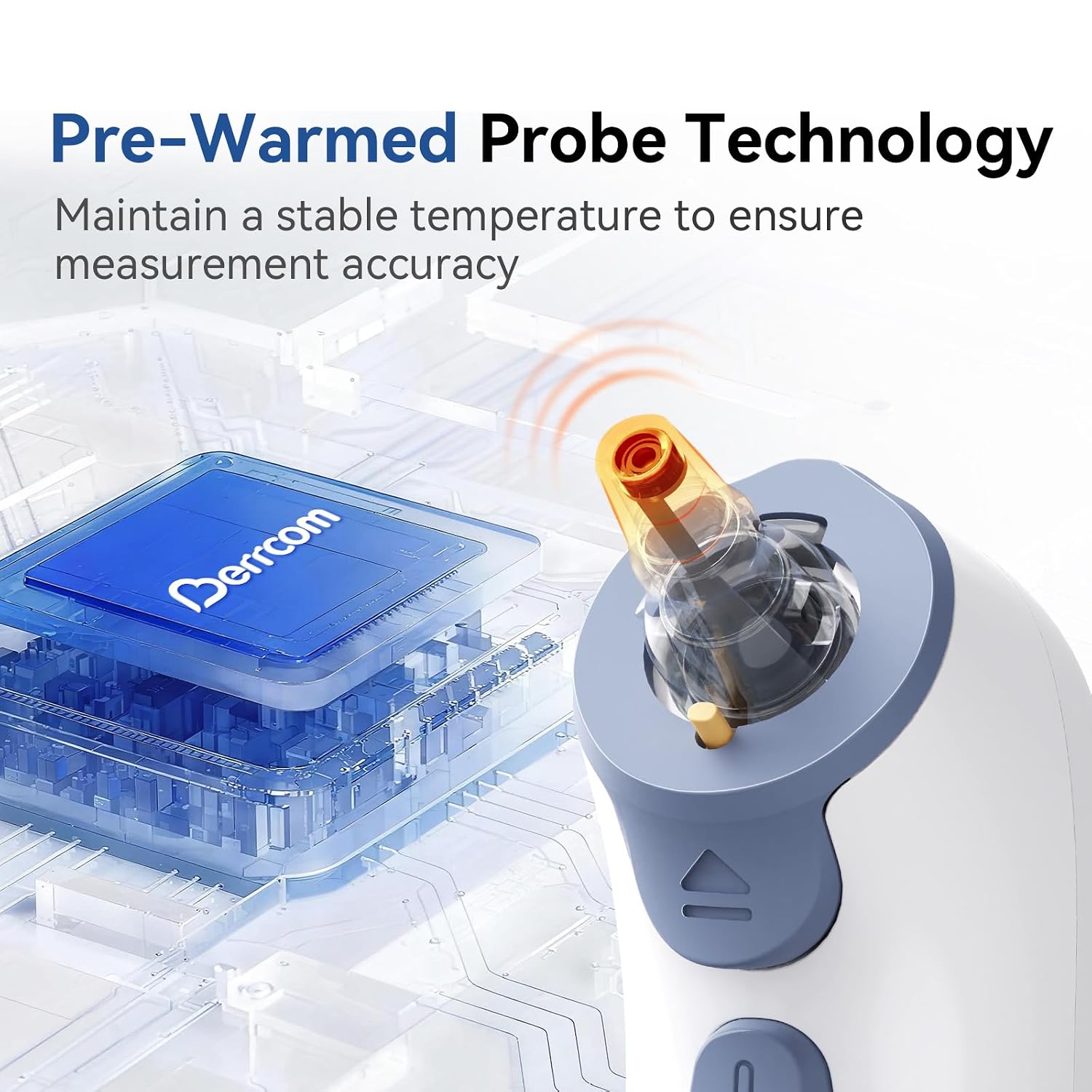 Thumbnail 1 de Berrcom Ear Thermometer 1s instant reading