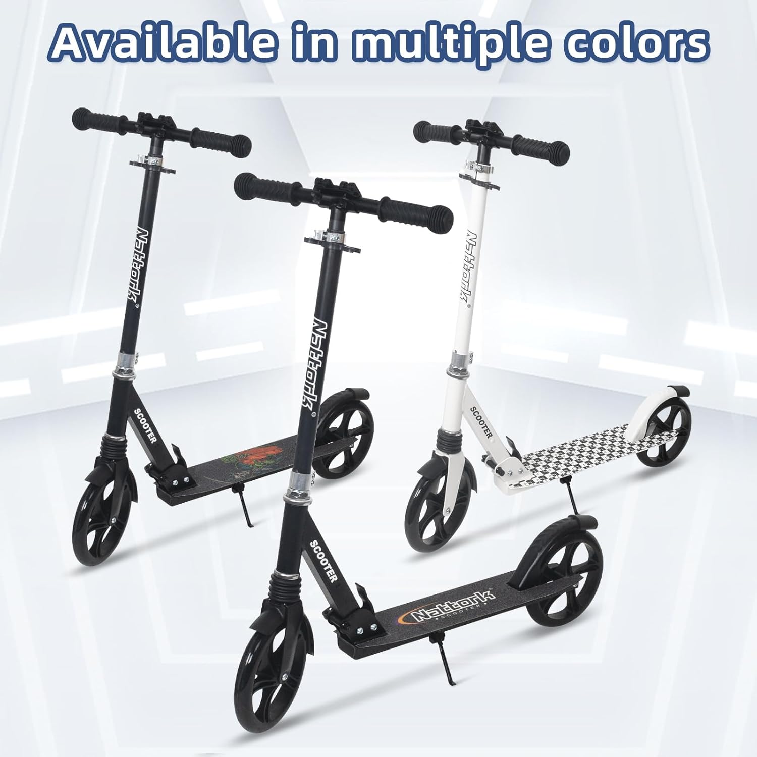 Thumbnail 5 de Nattork Kick Scooter 220 lb Capacity