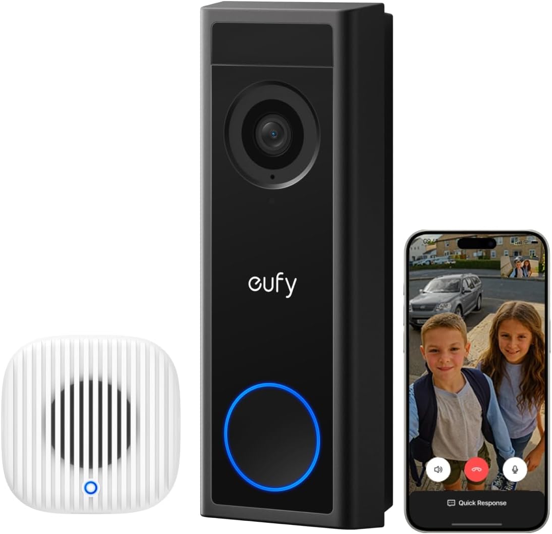 Thumbnail 5 de eufy Video Doorbell Camera Wireless C30 – 2K FHD, Battery-Powered with Local Storage