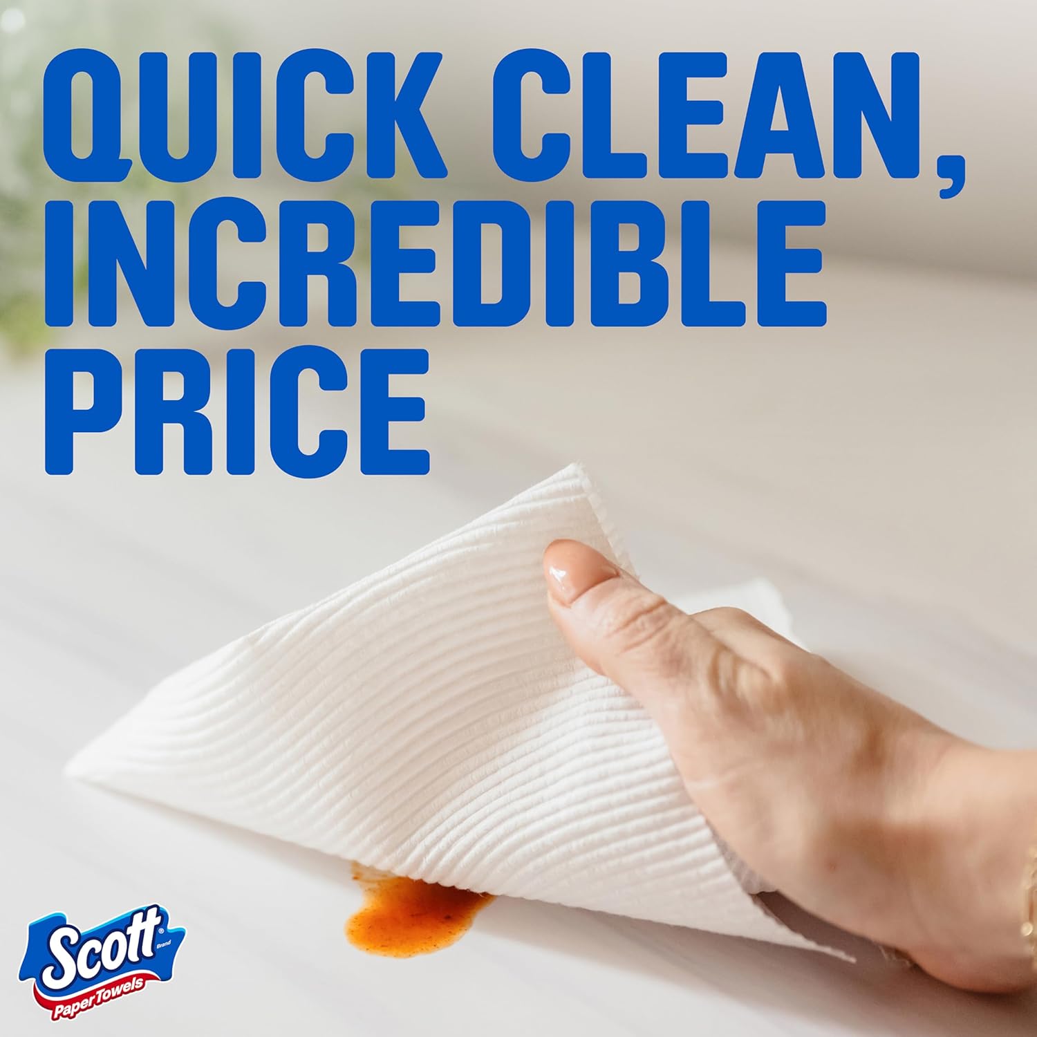 Thumbnail 6 de Scott Paper Towels, Task Size, 30 Family Double Rolls (119 Sheets per Roll)