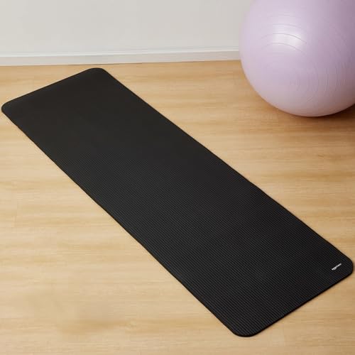 Thumbnail 6 de Amazon Basics Yogamatte Extradick 1 cm – 183 x 61 cm, rutschfest, schwarz
