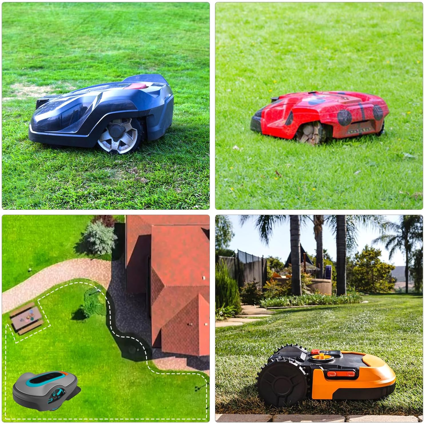 Detalle de 100m Boundary Cable Wire for Robotic Lawn Mower with Pegs & Connectors — Compatible with Bosch, Gardena, Husqvarna and more