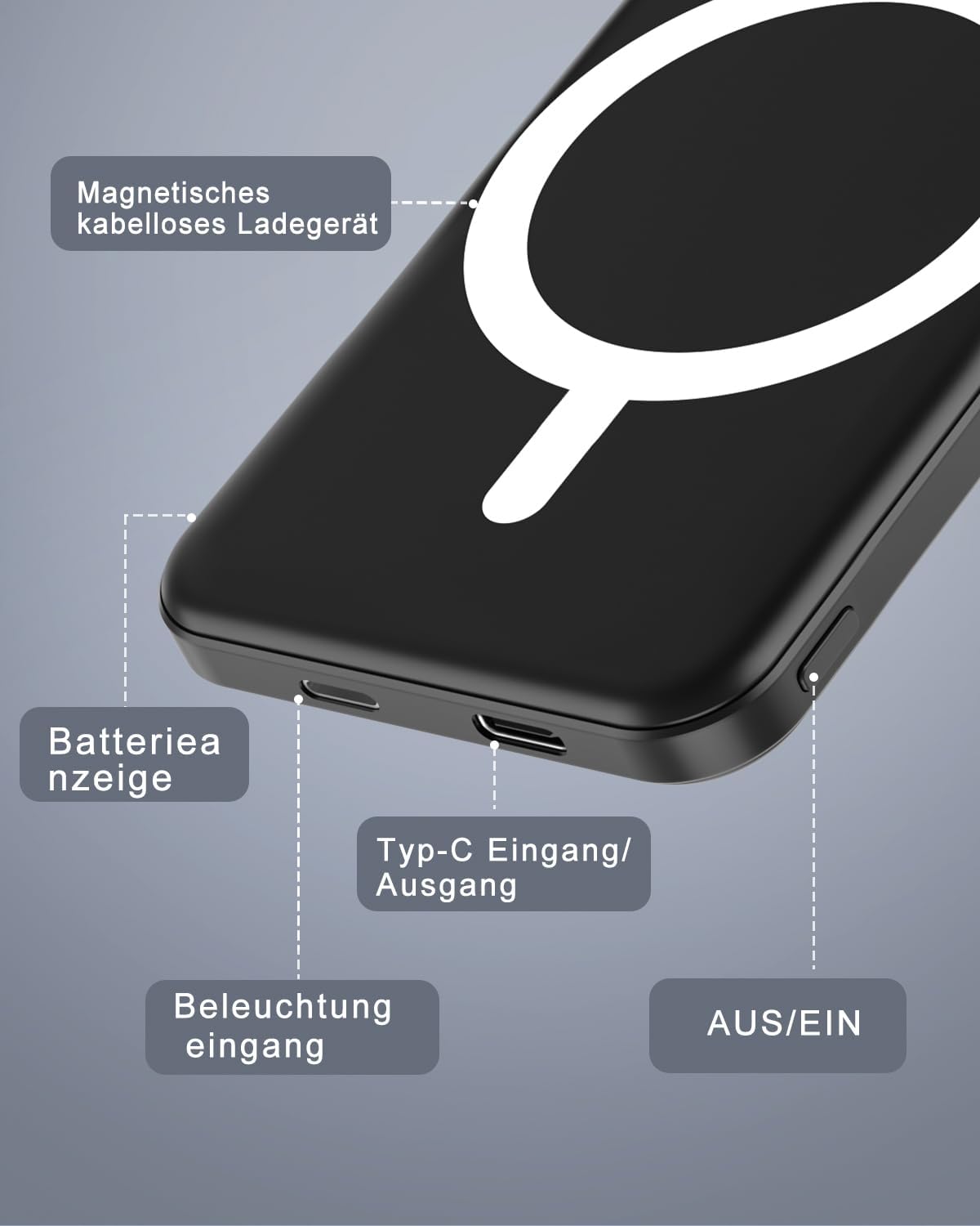 Thumbnail 5 de podoru for Magsafe Powerbank 5000mAh