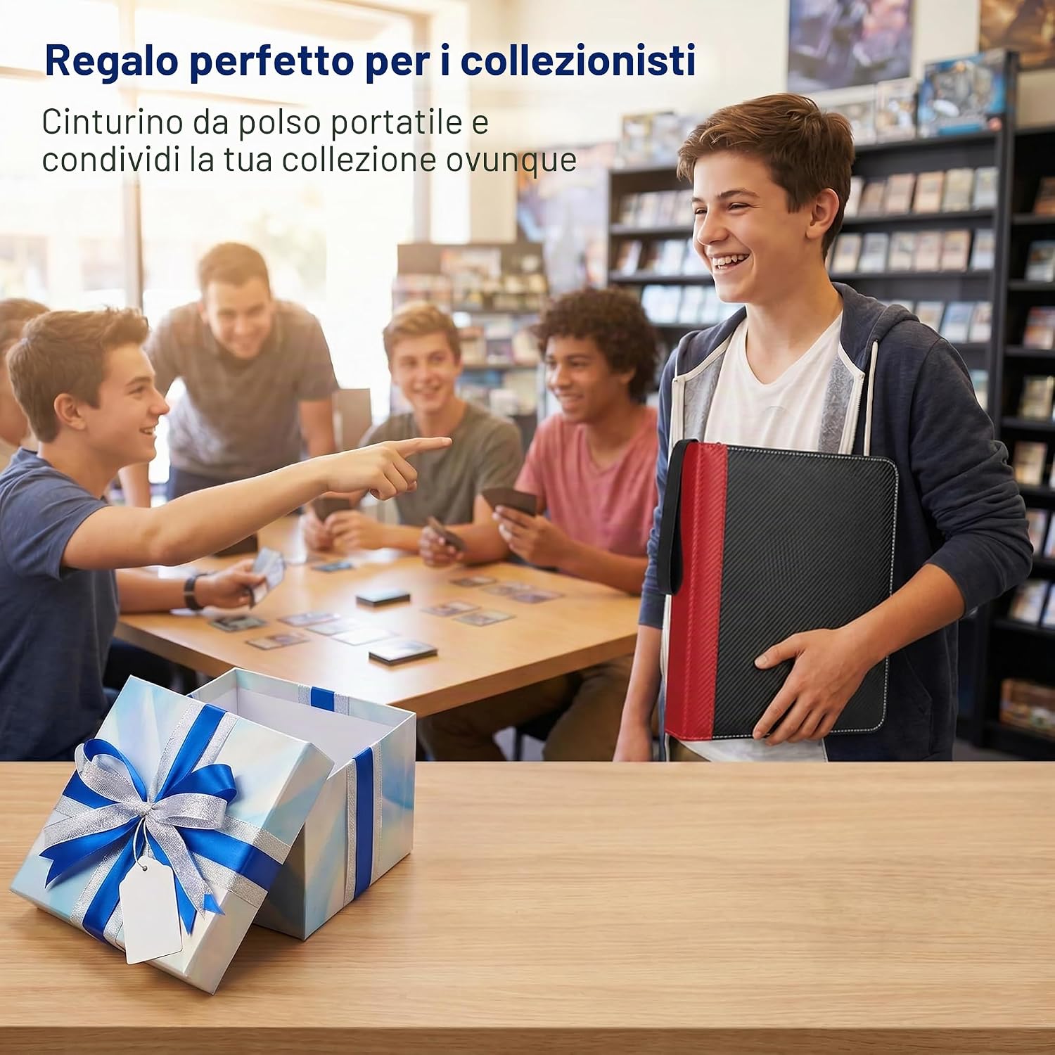 Thumbnail 6 de KORVORIA Album Porta Carte 900 Tasche: grande capacità, protezione e stile in rosso