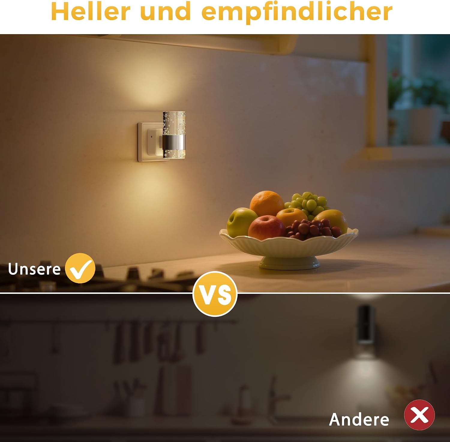 Thumbnail 5 de LOHAS-LED Nachtlicht Steckdose 3000K