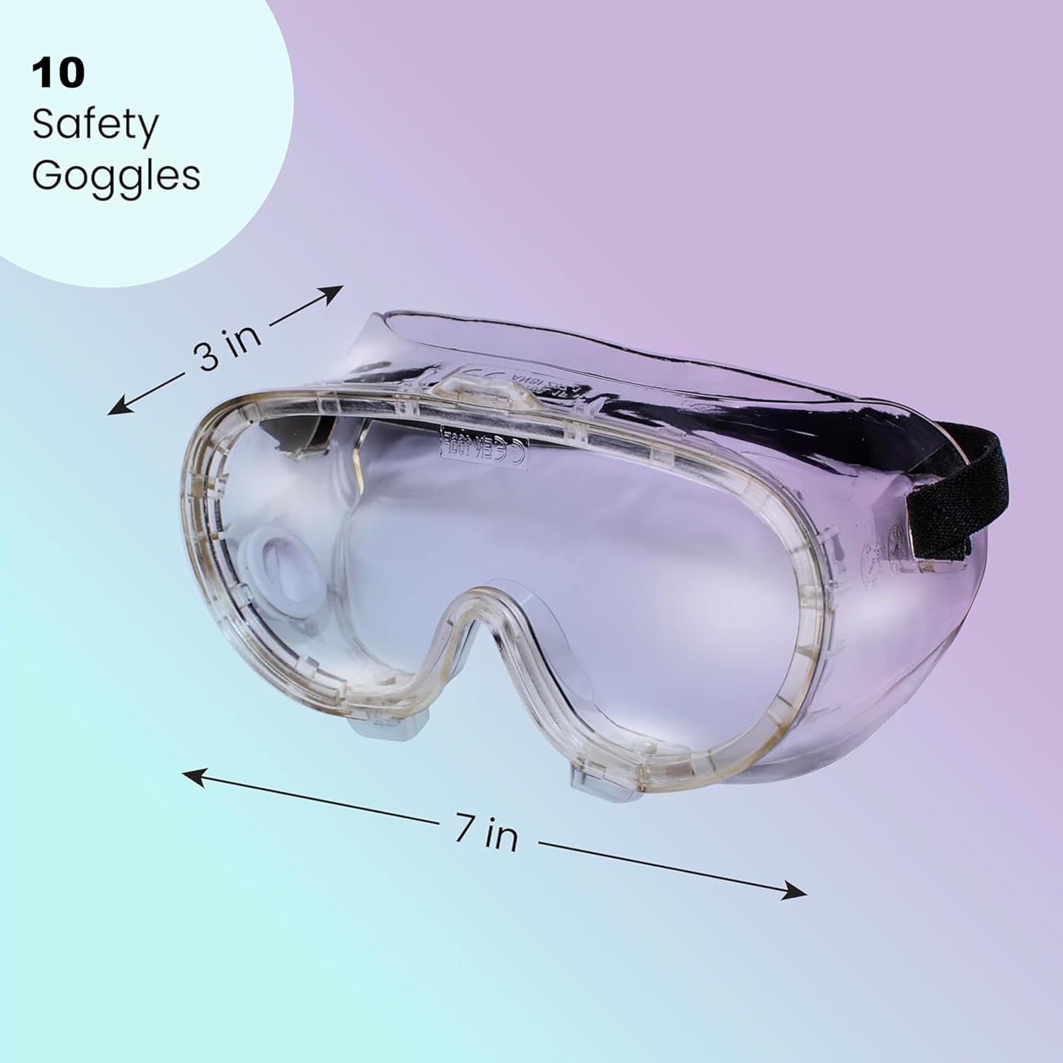 Detalle de Aqulius Safety Goggles 10-Pack