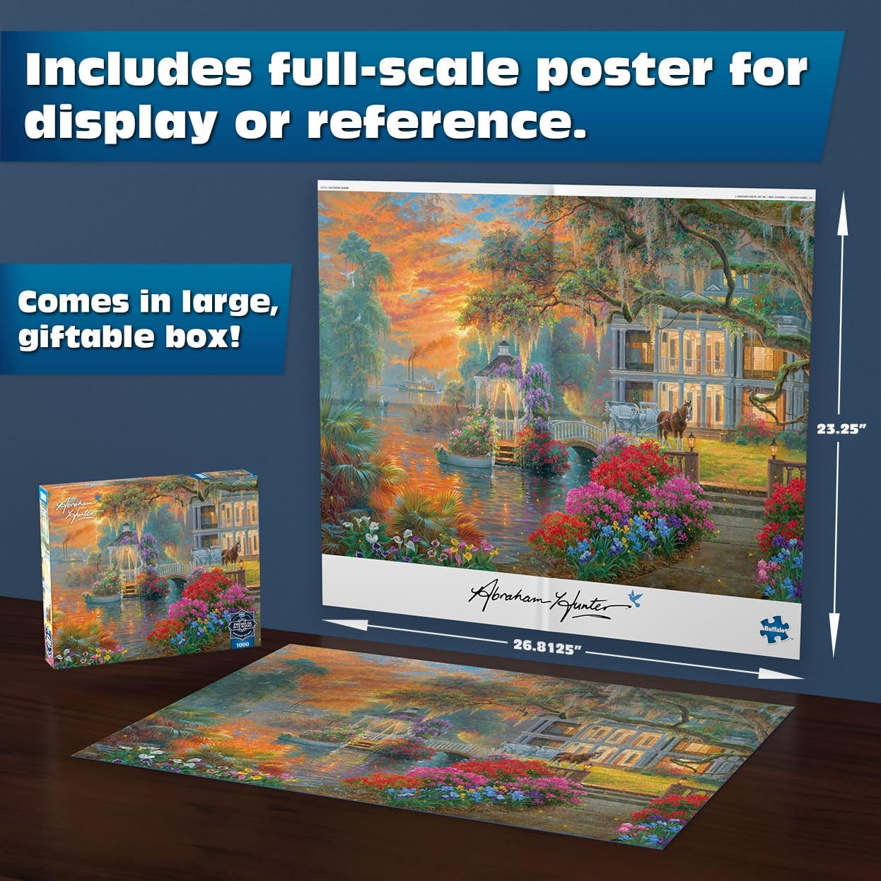 Detalle 2 de Buffalo Games Adult Jigsaw Puzzle, 1,000 Pieces