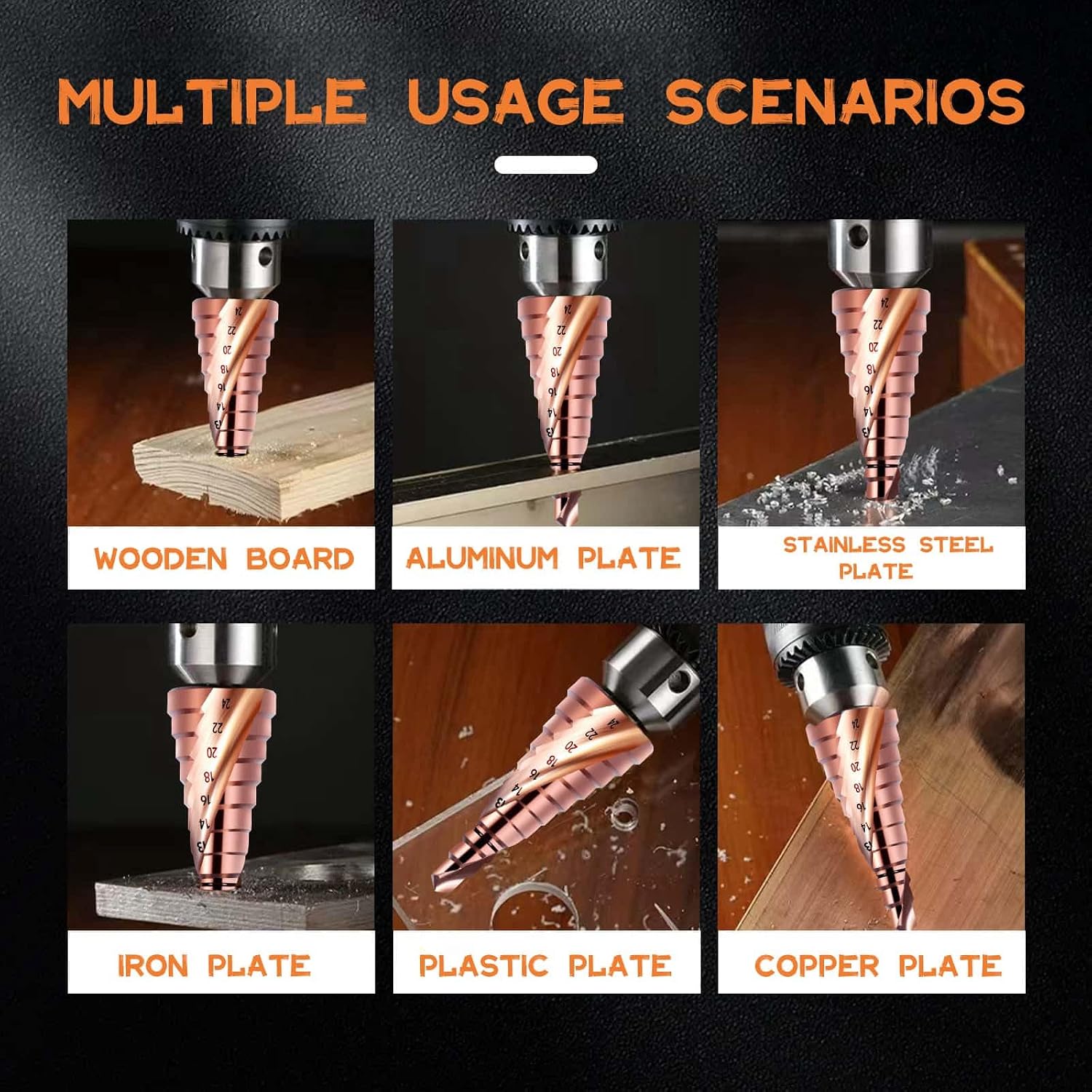 Thumbnail 5 de KASAFE M35 Cobalt HSS Step Drill Bit