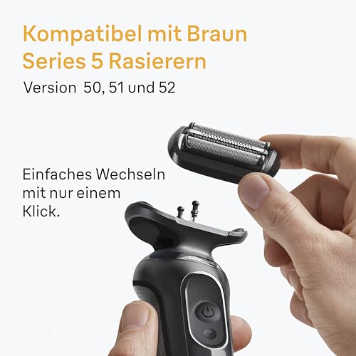 Detalle 2 de Braun Series 5 54B Scherkopf – Originalkopf für präzise Rasur, 50/51/52 kompatibel