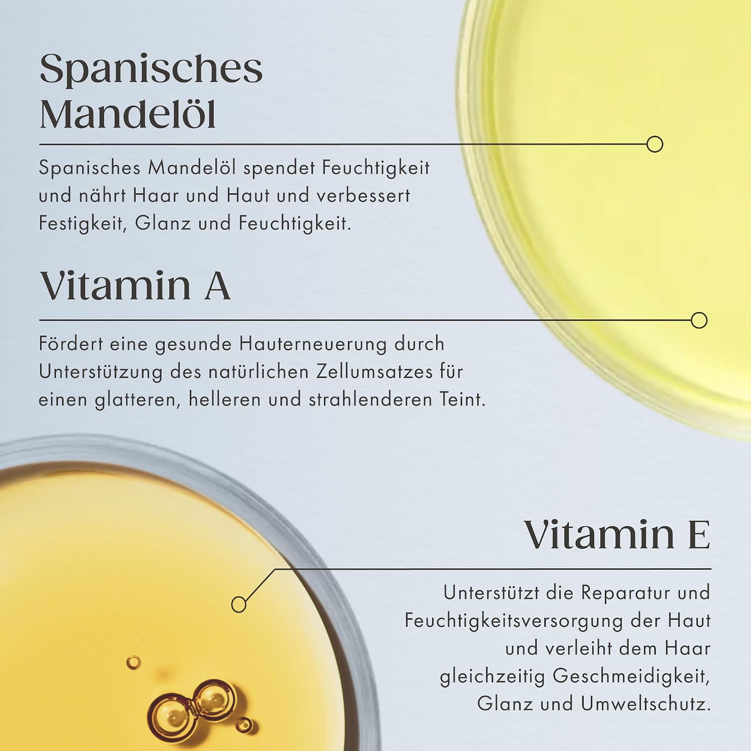 Detalle de Satin Naturel Bio Mandelöl kaltgepresst 200 ml – Haar- und Babyöl
