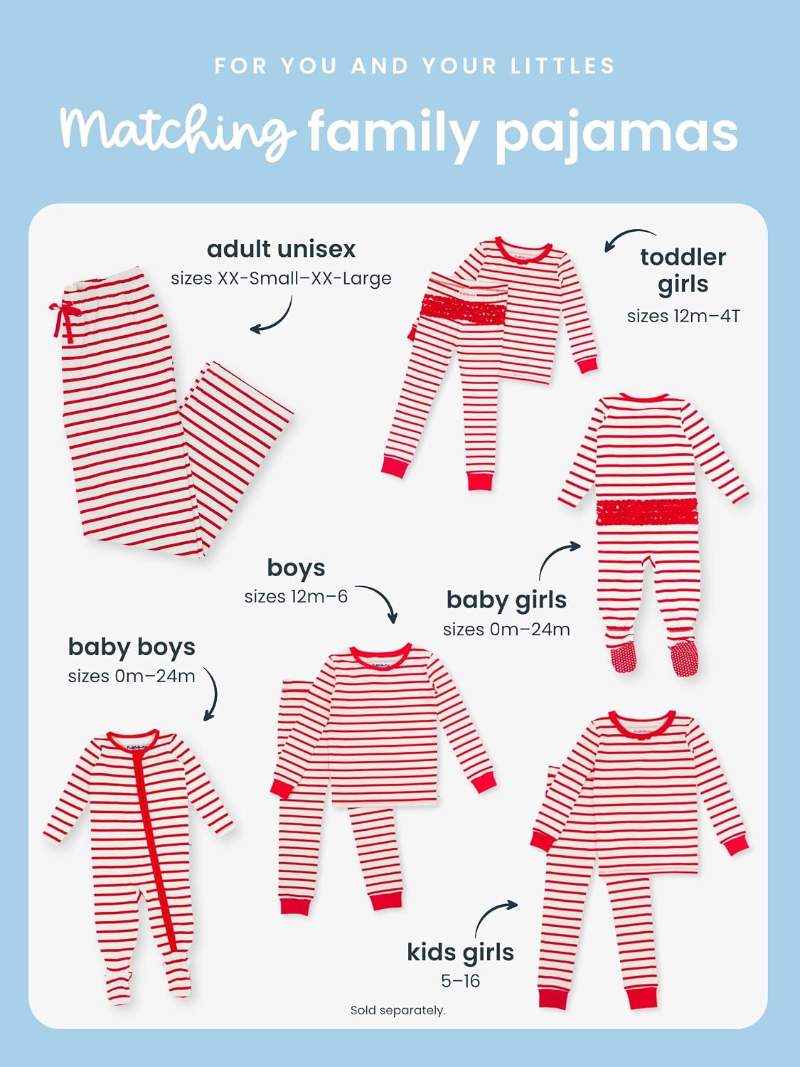 Detalle 2 de RuffleButts Toddler Footie Pajamas Modal Blend