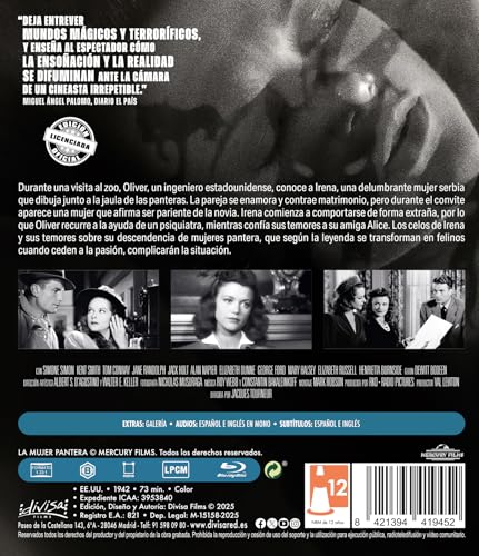 Thumbnail 1 de Divisa HV La Mujer Pantera (Cat People) 1942 🎬