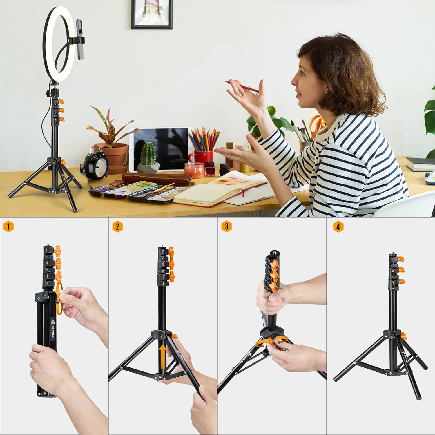 Thumbnail 5 de TARION Soporte de Luz 130 cm TLS-01