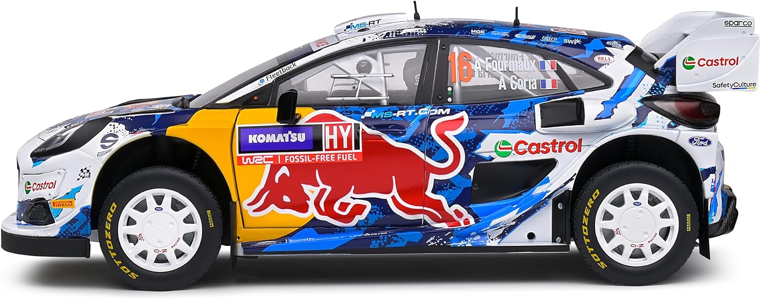 Thumbnail 4 de Solido Ford Puma Rally 1 1:18, biały #16 Fourmaux/Coria, Rally Sweden 2024