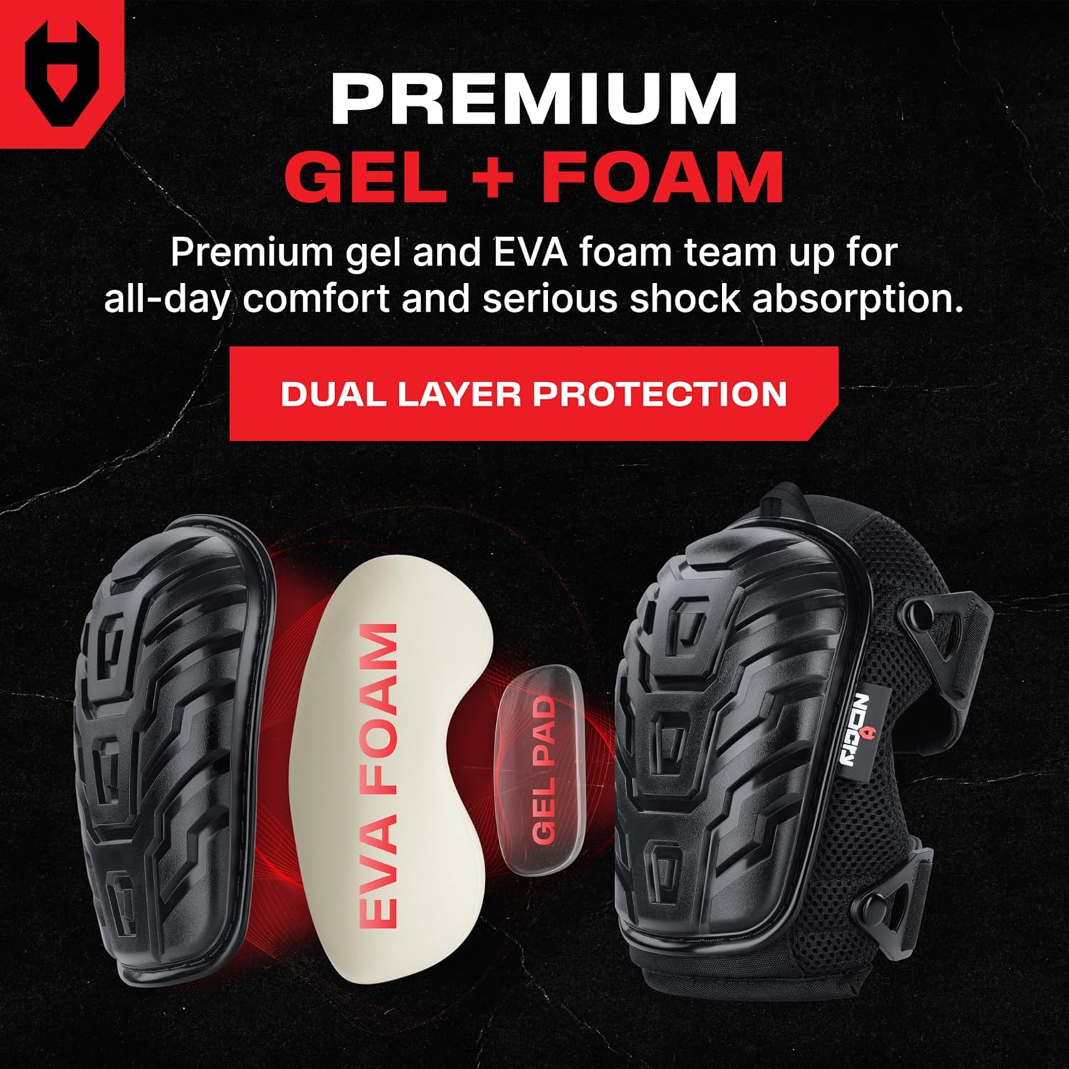Detalle 2 de NoCry Professional Knee Pads 1 pair