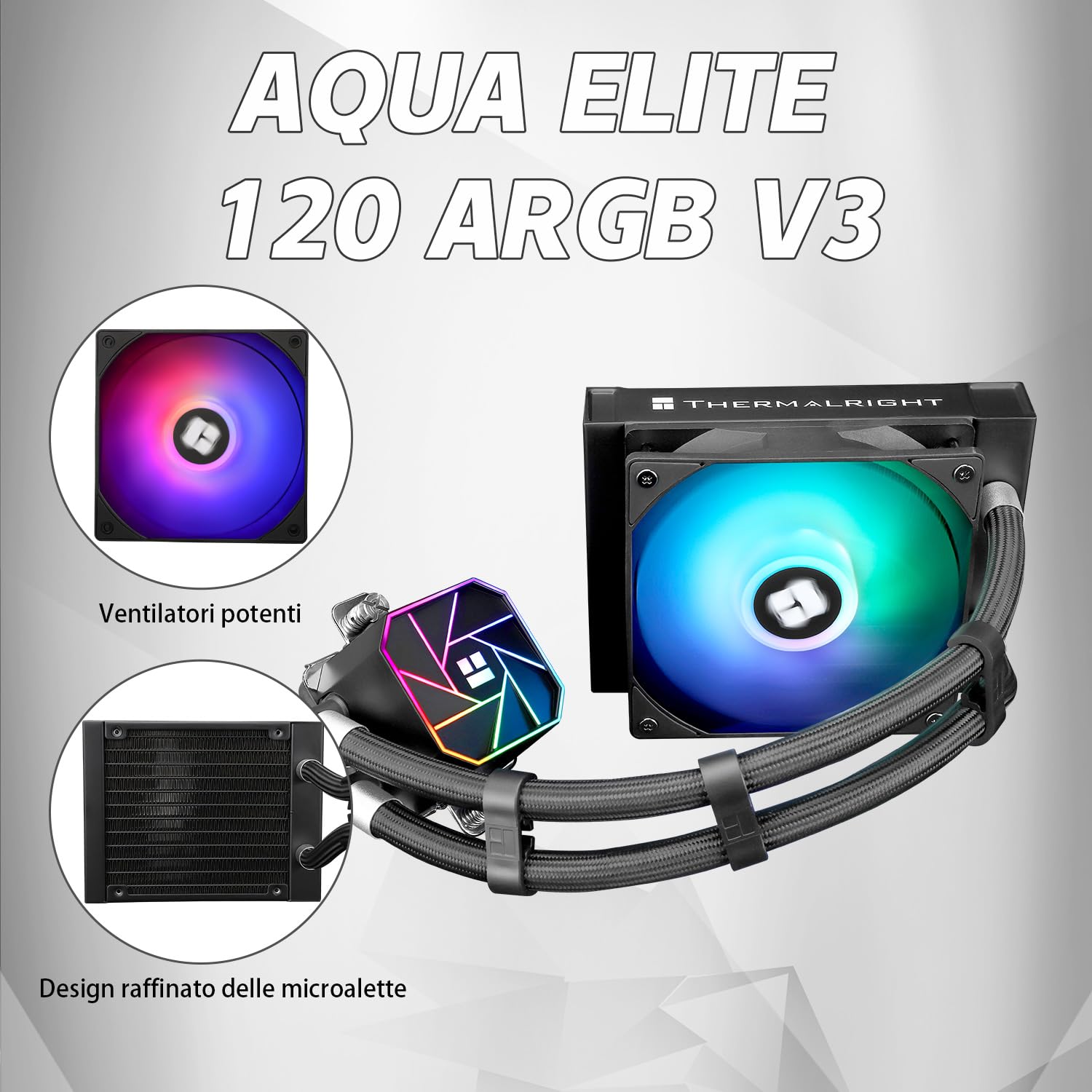 Thumbnail 1 de TR AQUA ELITE 120 V3, 120 mm PWM ARGB