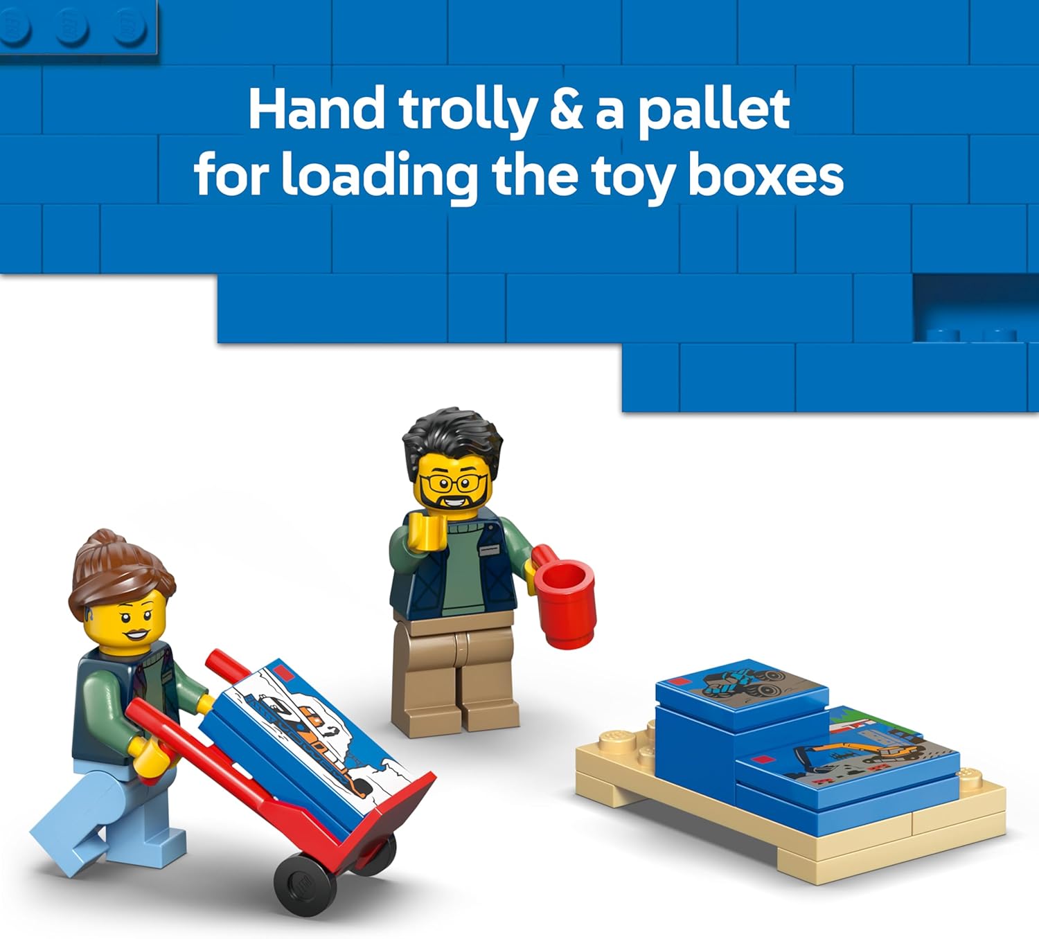 Detalle de LEGO City 60500 Van Toy Truck Kit
